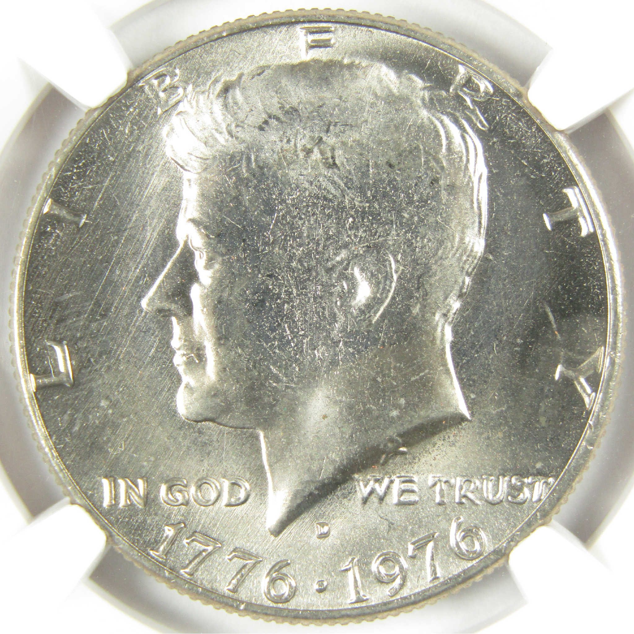 1976 D Kennedy Bicentennial Clad Half Dollar MS 67 NGC SKU:I9813