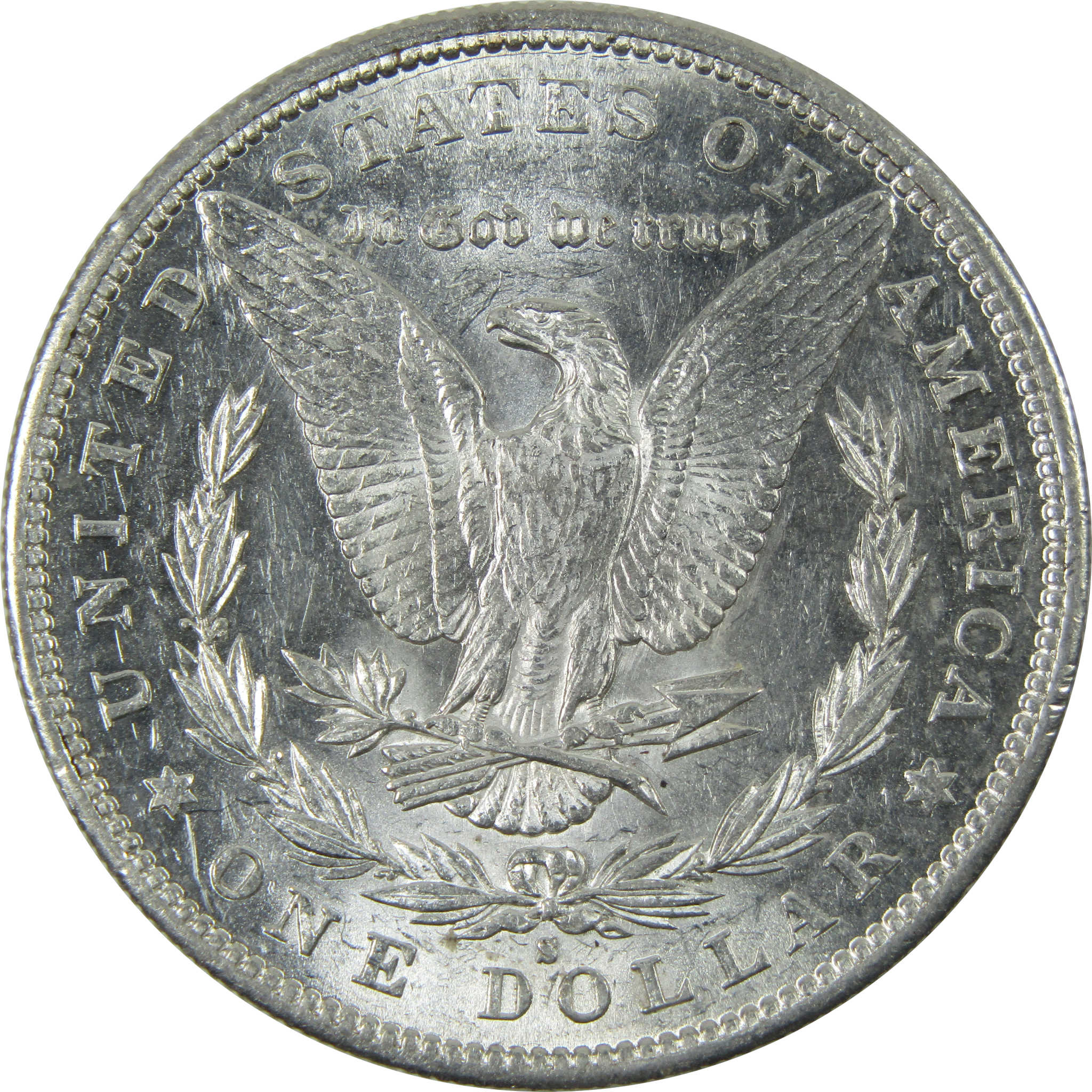 1889 S Morgan Dollar AU About Uncirculated Silver $1 Coin SKU:I14723 - Morgan coin - Morgan silver dollar - Morgan silver dollar for sale - Profile Coins &amp; Collectibles