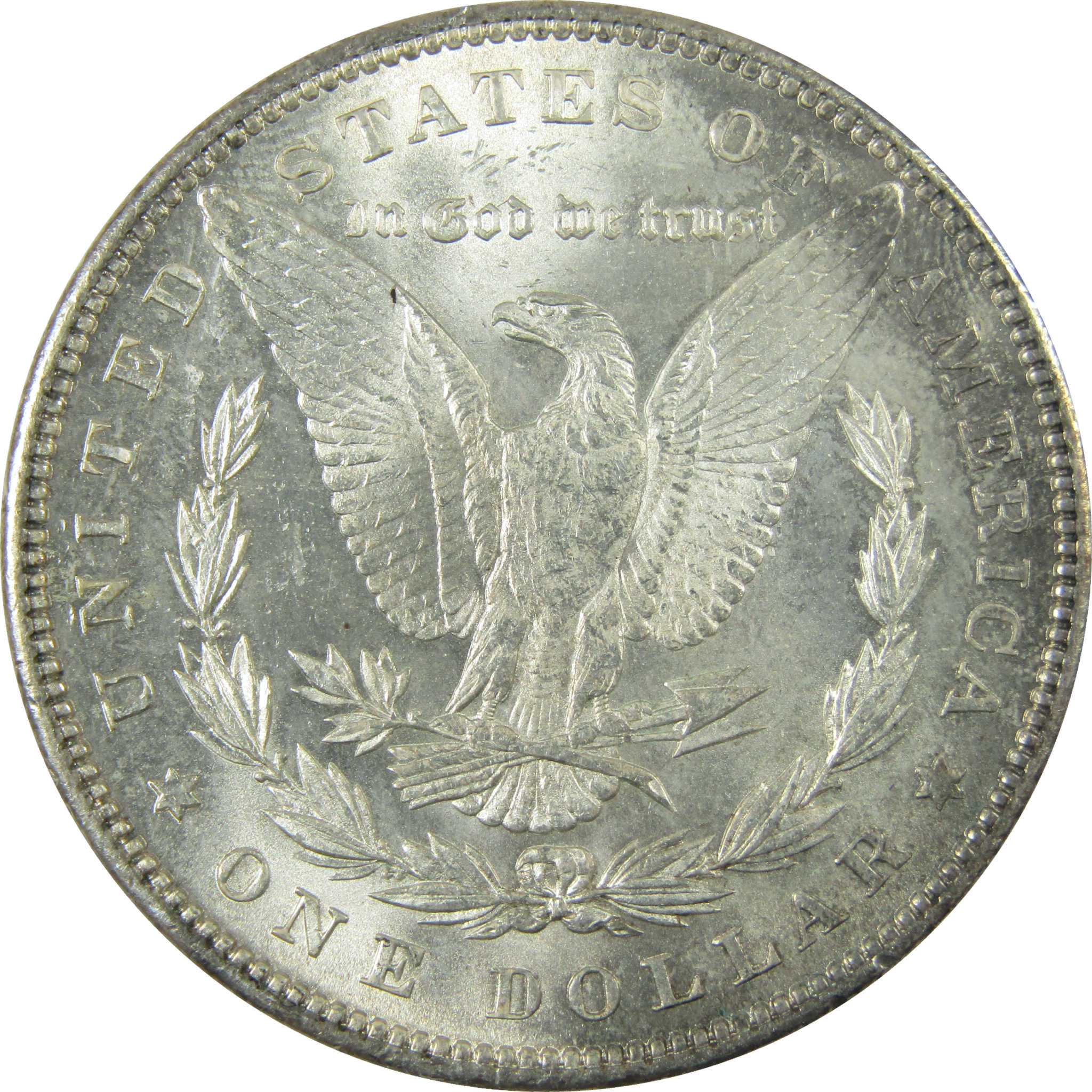 1889 Morgan Silver Dollar Uncirculated Mint State $1 Coin SKU:I27515