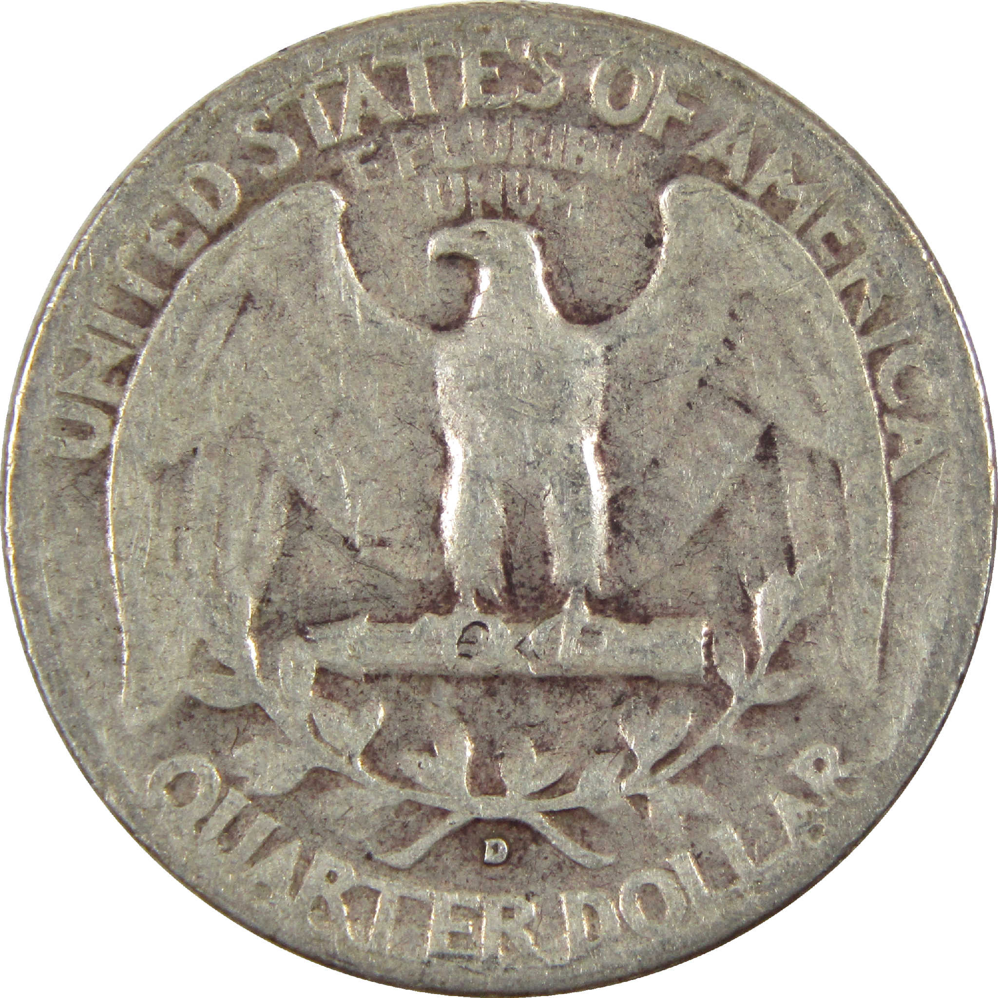 1949 D Washington Quarter G Good Silver 25c Coin