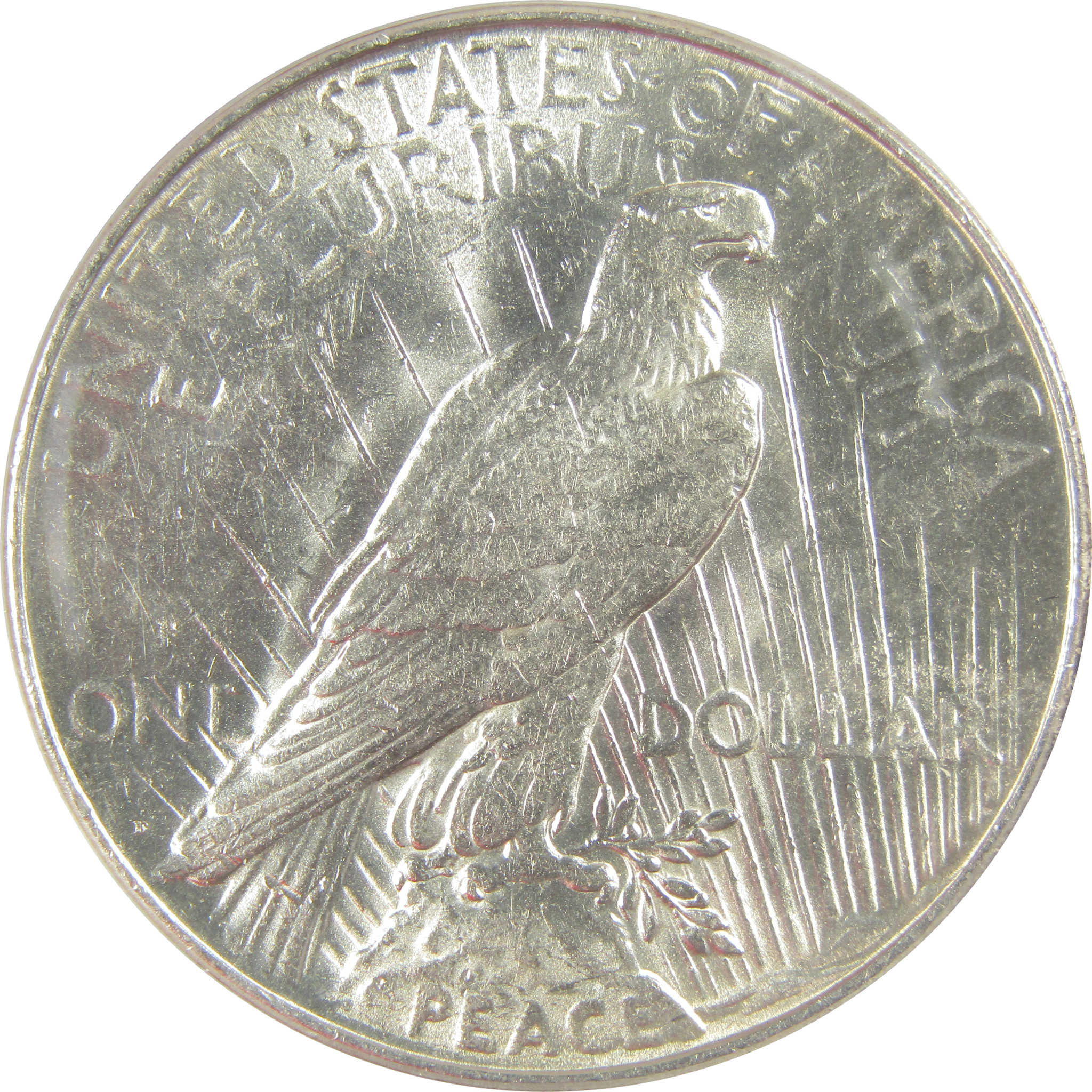 1934 D Peace Dollar AU 58 ANACS Silver $1 Coin SKU:I20900