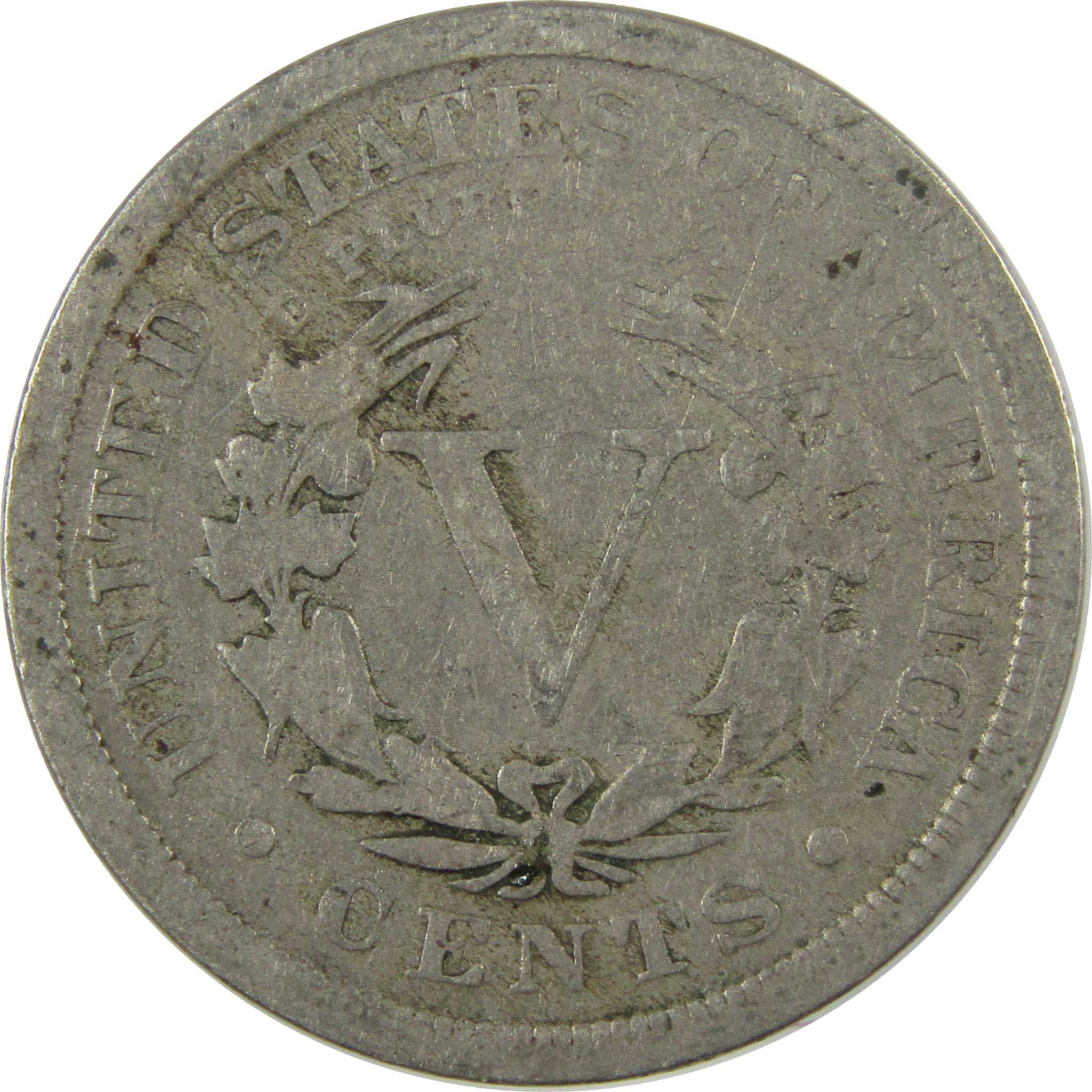 1909 Liberty Head V Nickel G Good 5c Coin Collectible SKU:I26920