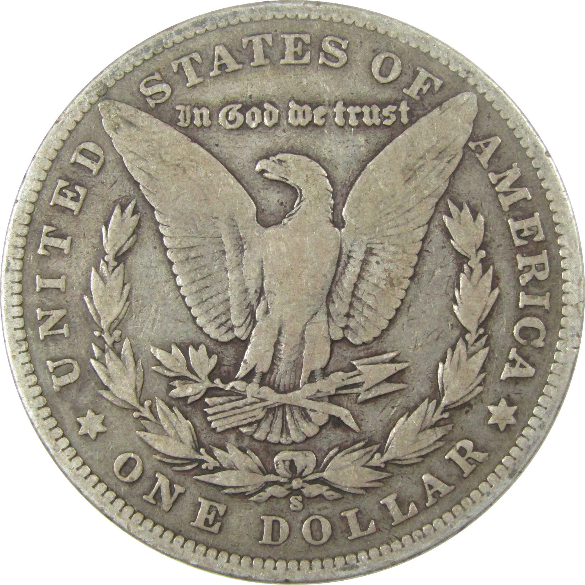 1901 S Morgan Silver Dollar VG Very Good $1 Coin SKU:I25363 - Morgan coin - Morgan silver dollar - Morgan silver dollar for sale - Profile Coins &amp; Collectibles