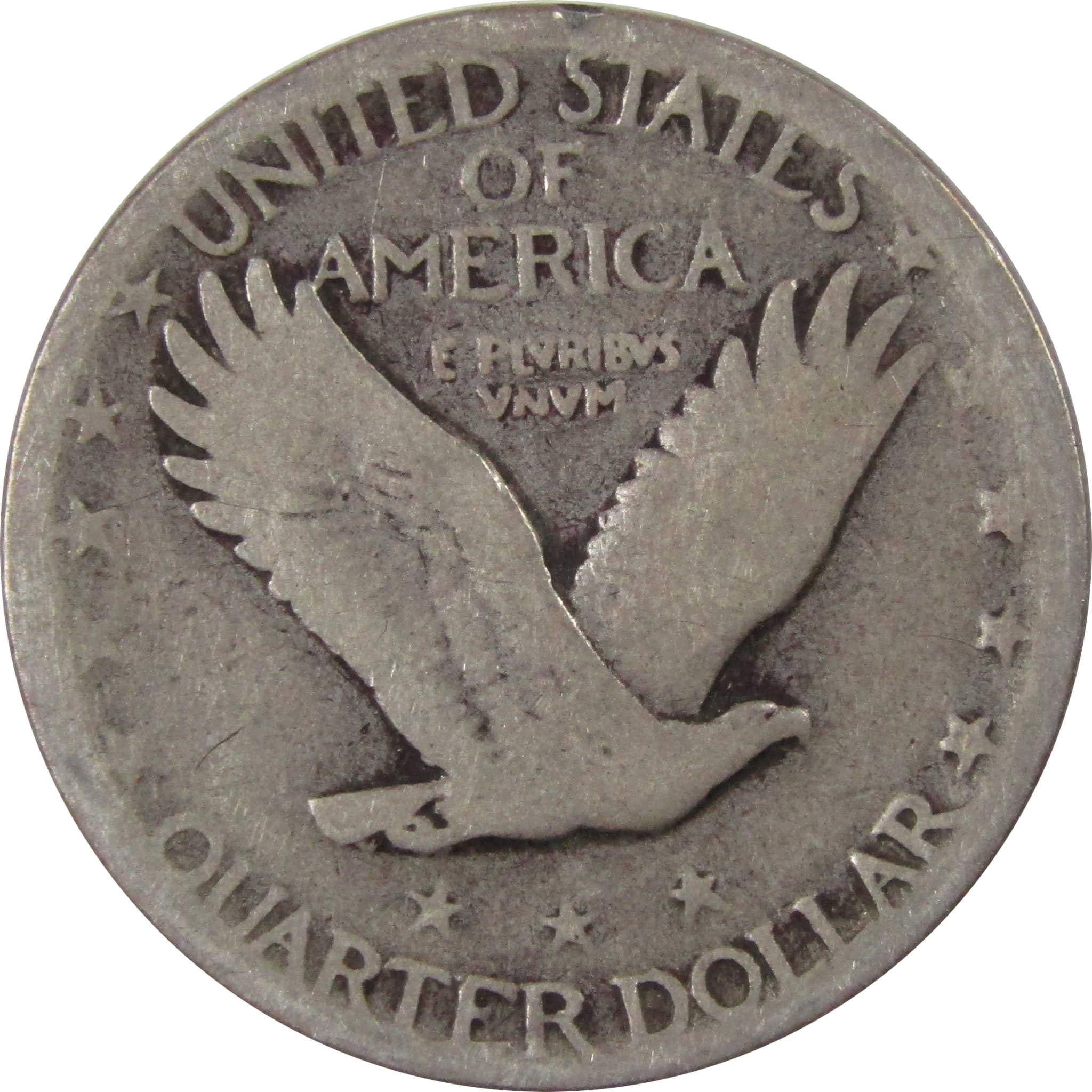 1927 S Standing Liberty Quarter G Good Silver 25c Coin SKU:I23461