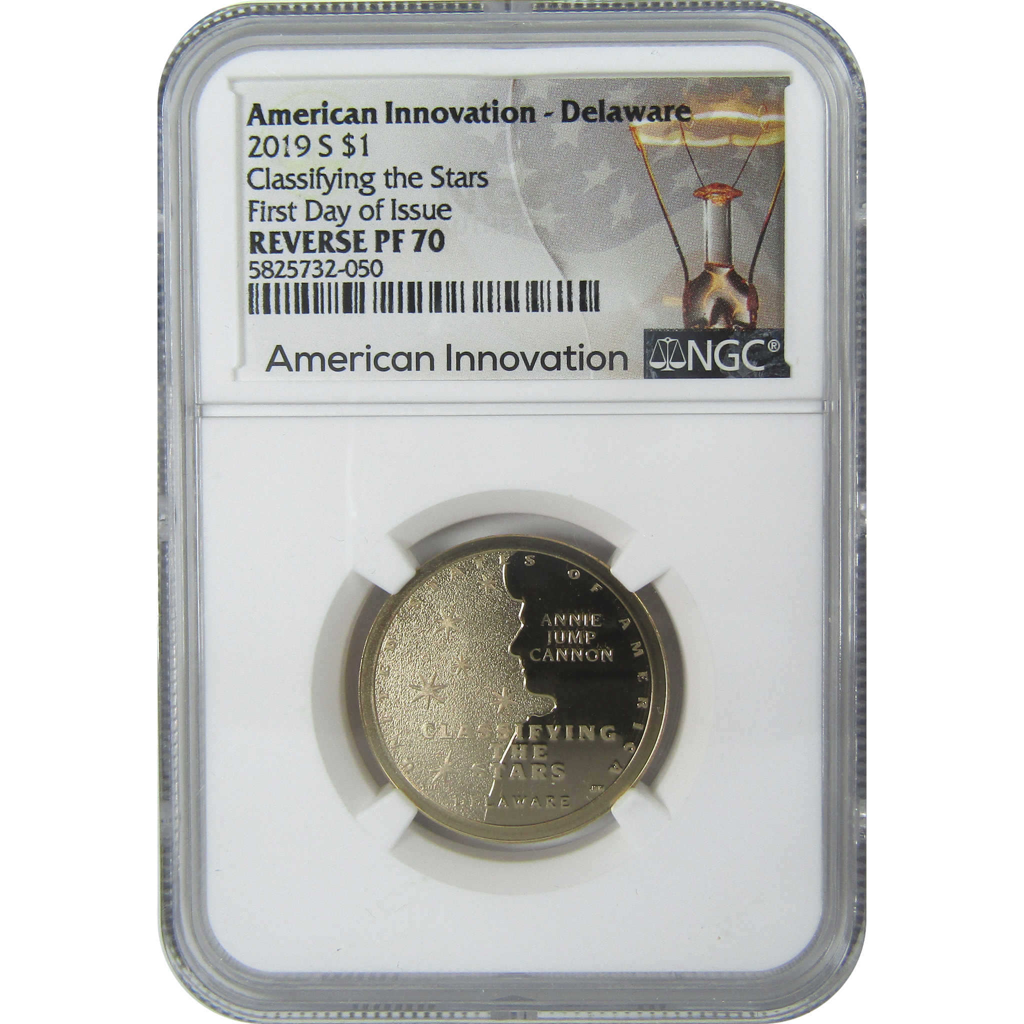 2019 S Classifying Stars Innovation $1 RP 70 NGC Rev Proof SKU:CPC9378