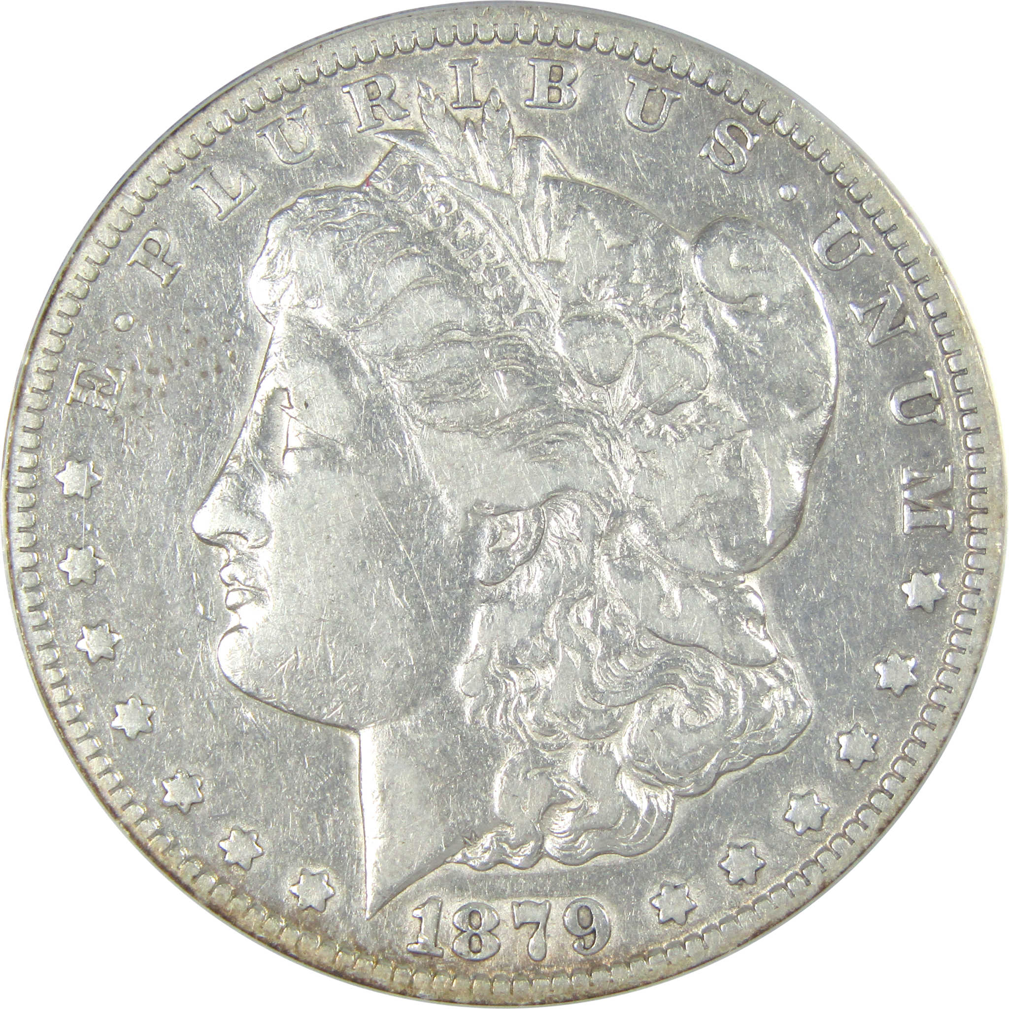 1879 CC Capped Die VAM-3 Morgan Dollar VF 20 Details ANACS SKU:I16189 - Morgan coin - Morgan silver dollar - Morgan silver dollar for sale - Profile Coins &amp; Collectibles