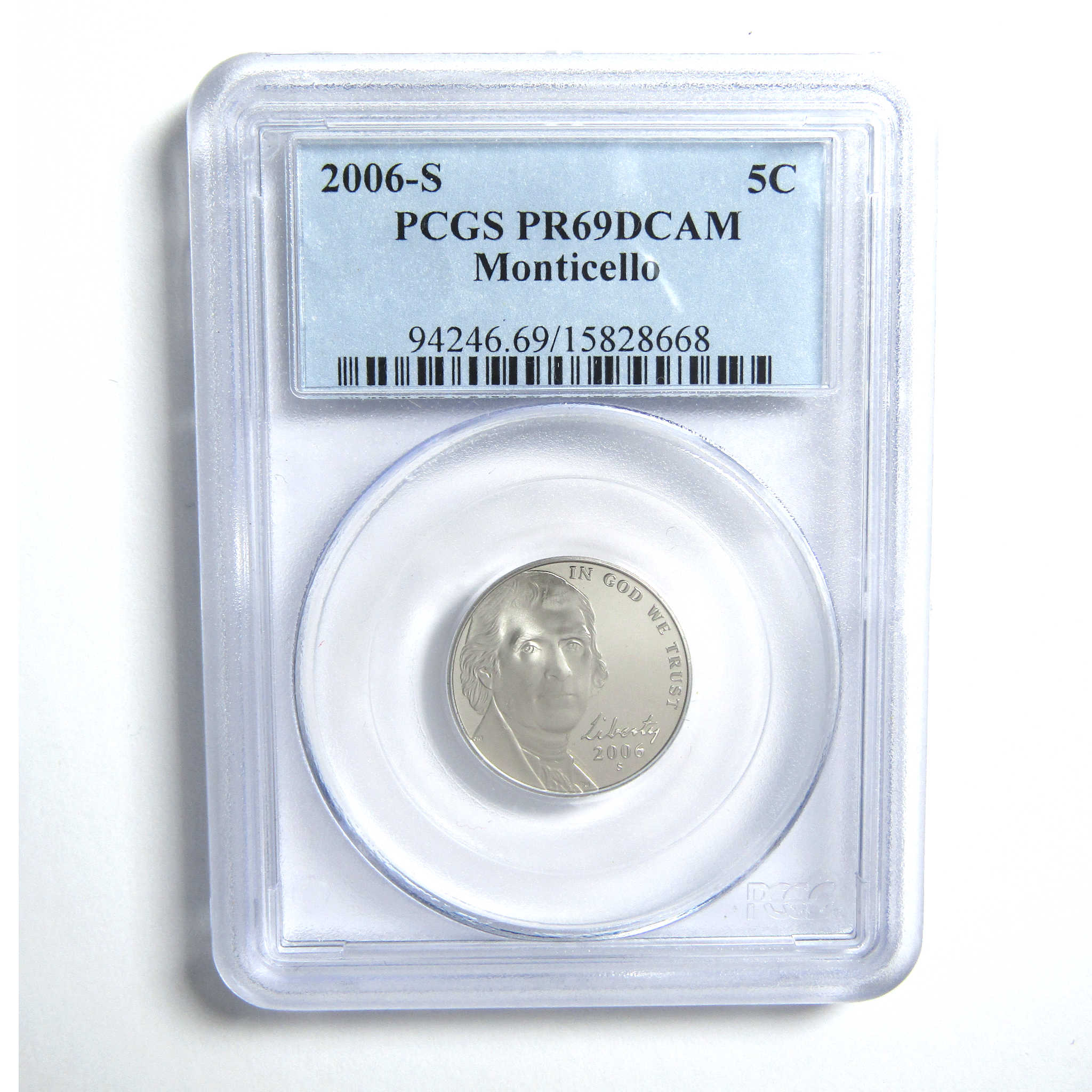 2006 S Jefferson Nickel PR 69 DCAM PCGS 5c Proof Coin SKU:CPC5093