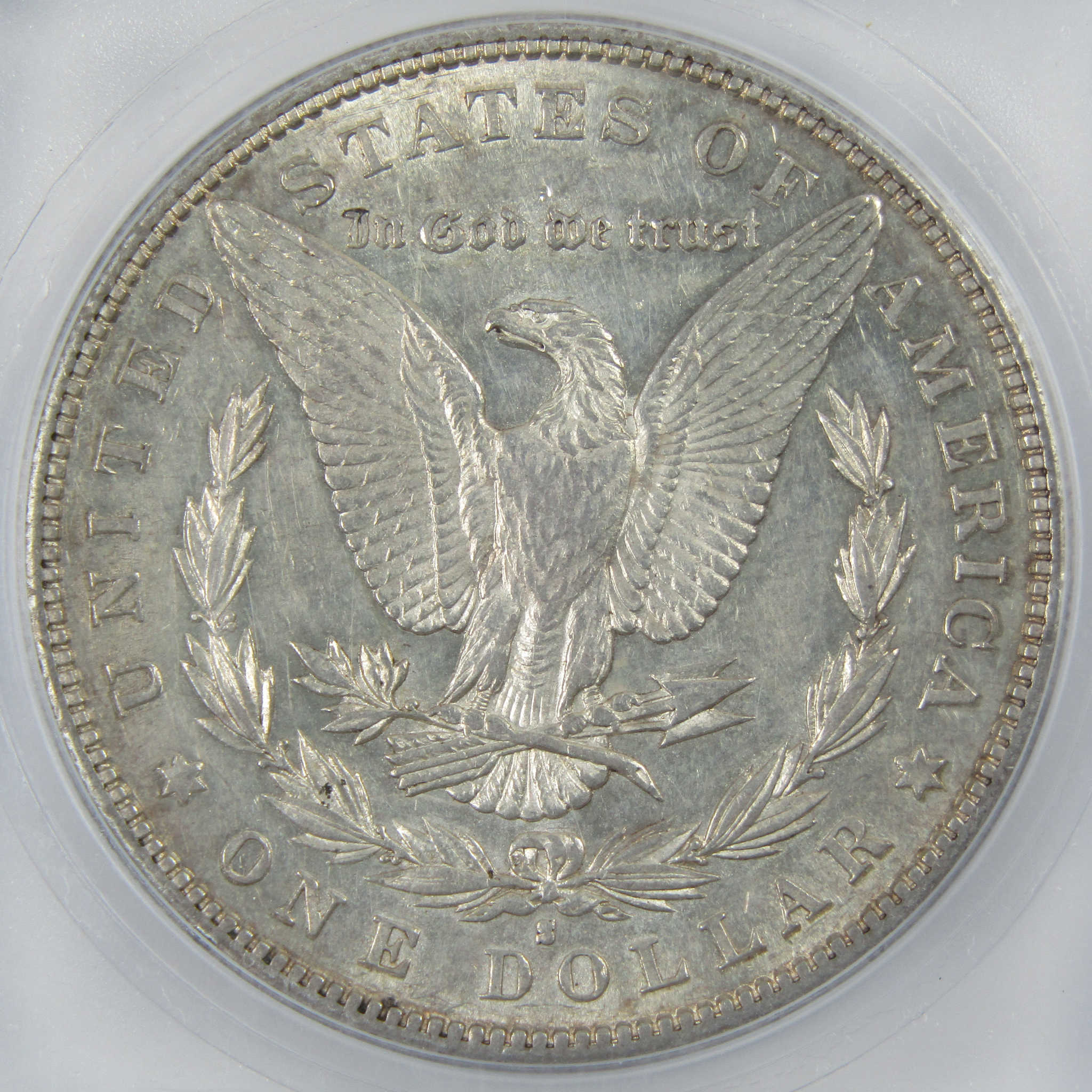 1884 S Morgan Dollar AU 53 ICG Silver $1 Coin SKU:I9641 - Morgan coin - Morgan silver dollar - Morgan silver dollar for sale - Profile Coins &amp; Collectibles