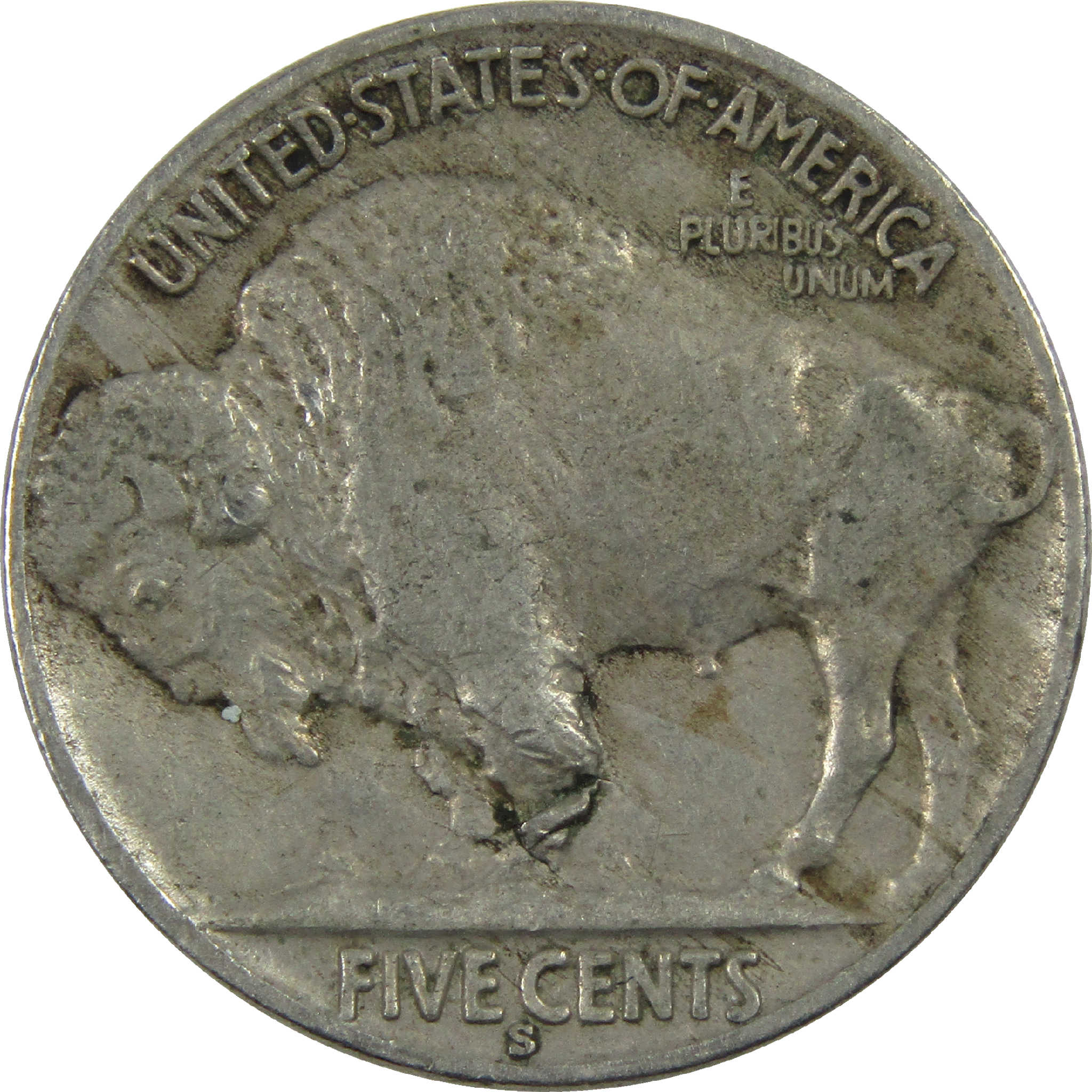 1931 S Indian Head Buffalo Nickel VF Very Fine 5c Coin SKU:I12613