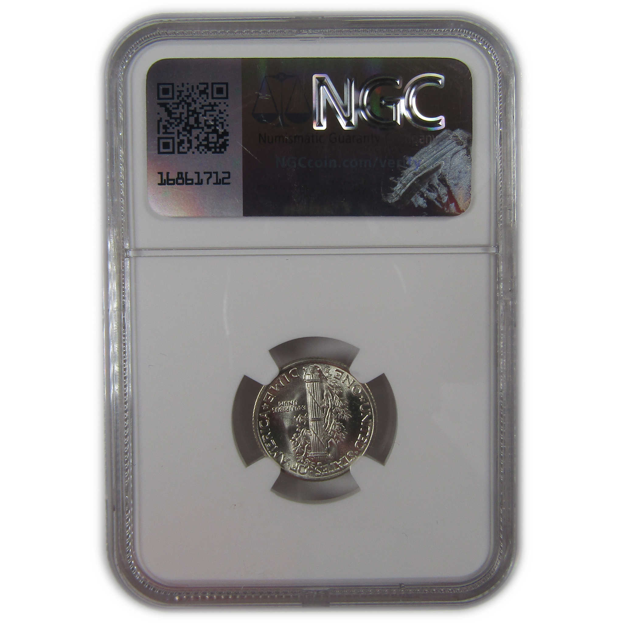 1937 S Mercury Dime MS 66 FB NGC Silver Uncirculated SKU:I23196