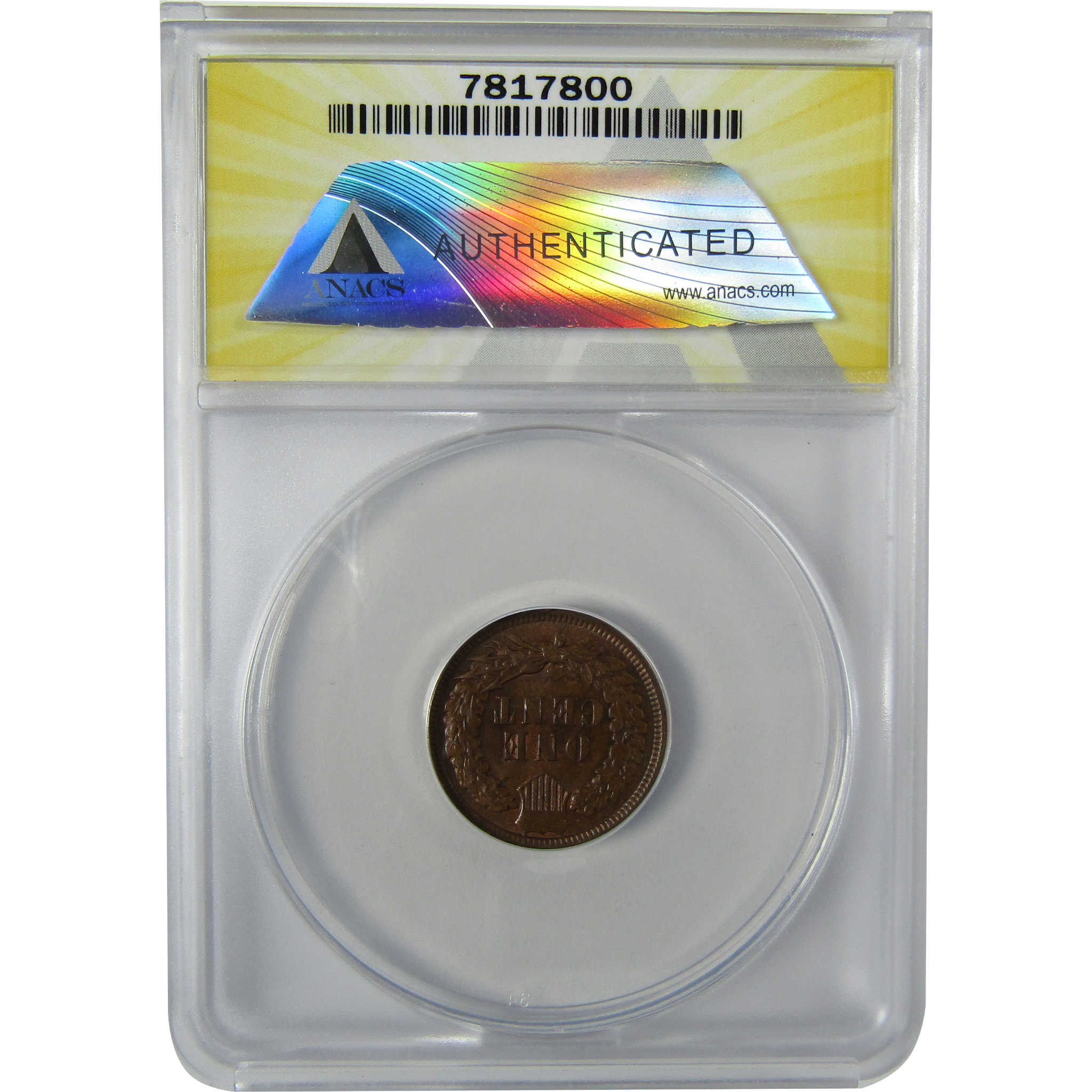 1896 Indian Head Cent MS 62 BN ANACS Penny Uncirculated SKU:CP848