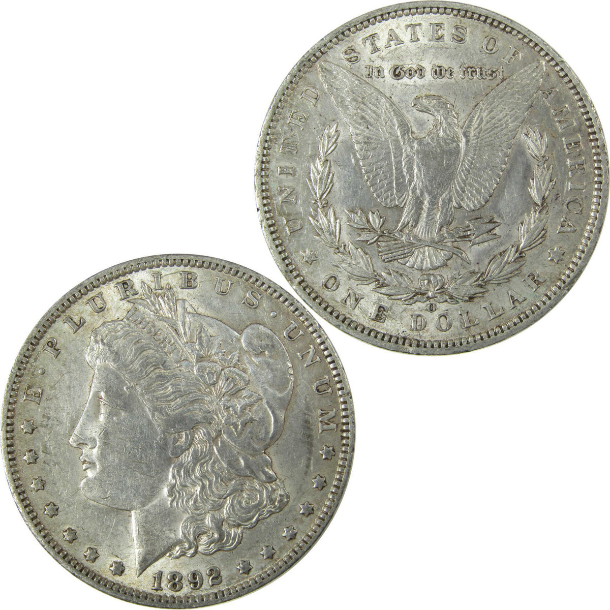 1892 O Morgan Silver Dollar XF EF Extremely Fine $1 Coin SKU:I26057 - Morgan coin - Morgan silver dollar - Morgan silver dollar for sale - Profile Coins &amp; Collectibles