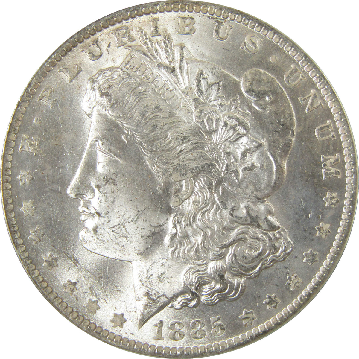 1885 O Morgan Silver Dollar MS 63 PCGS Uncirculated $1 Coin SKU:CP1670