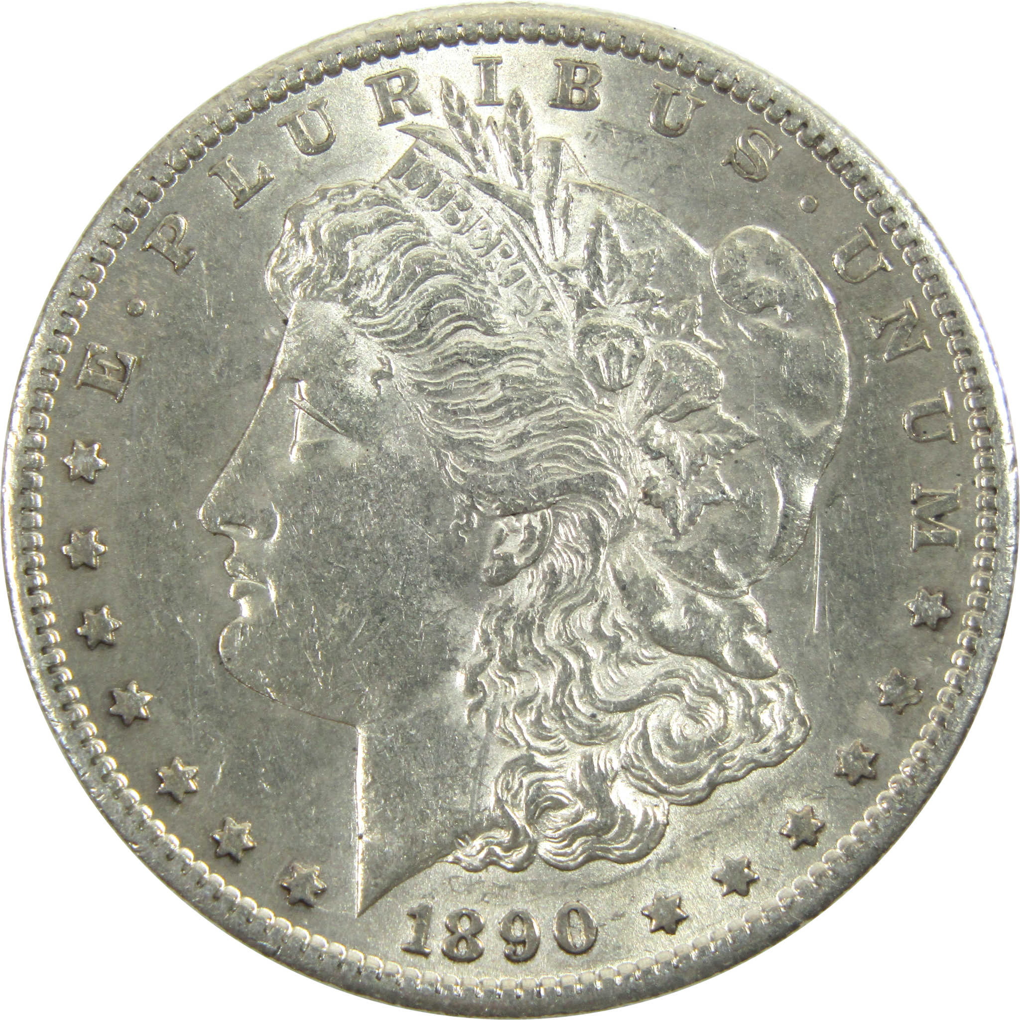 1890 S Morgan Dollar Choice About Uncirculated Silver SKU:CPC7918 - Morgan coin - Morgan silver dollar - Morgan silver dollar for sale - Profile Coins &amp; Collectibles