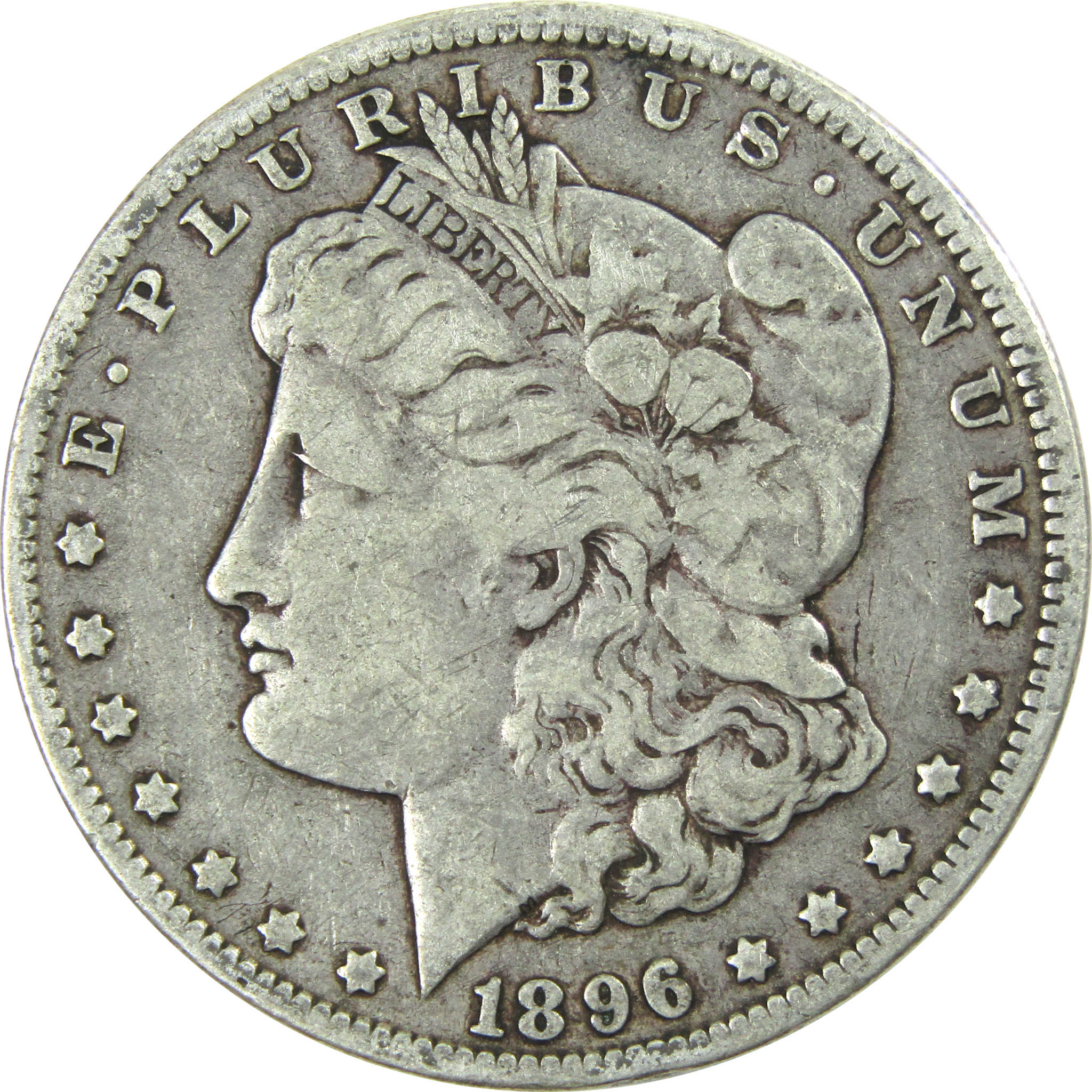 1896 O Morgan Dollar F Fine Silver $1 Coin SKU:I13735 - Morgan coin - Morgan silver dollar - Morgan silver dollar for sale - Profile Coins &amp; Collectibles