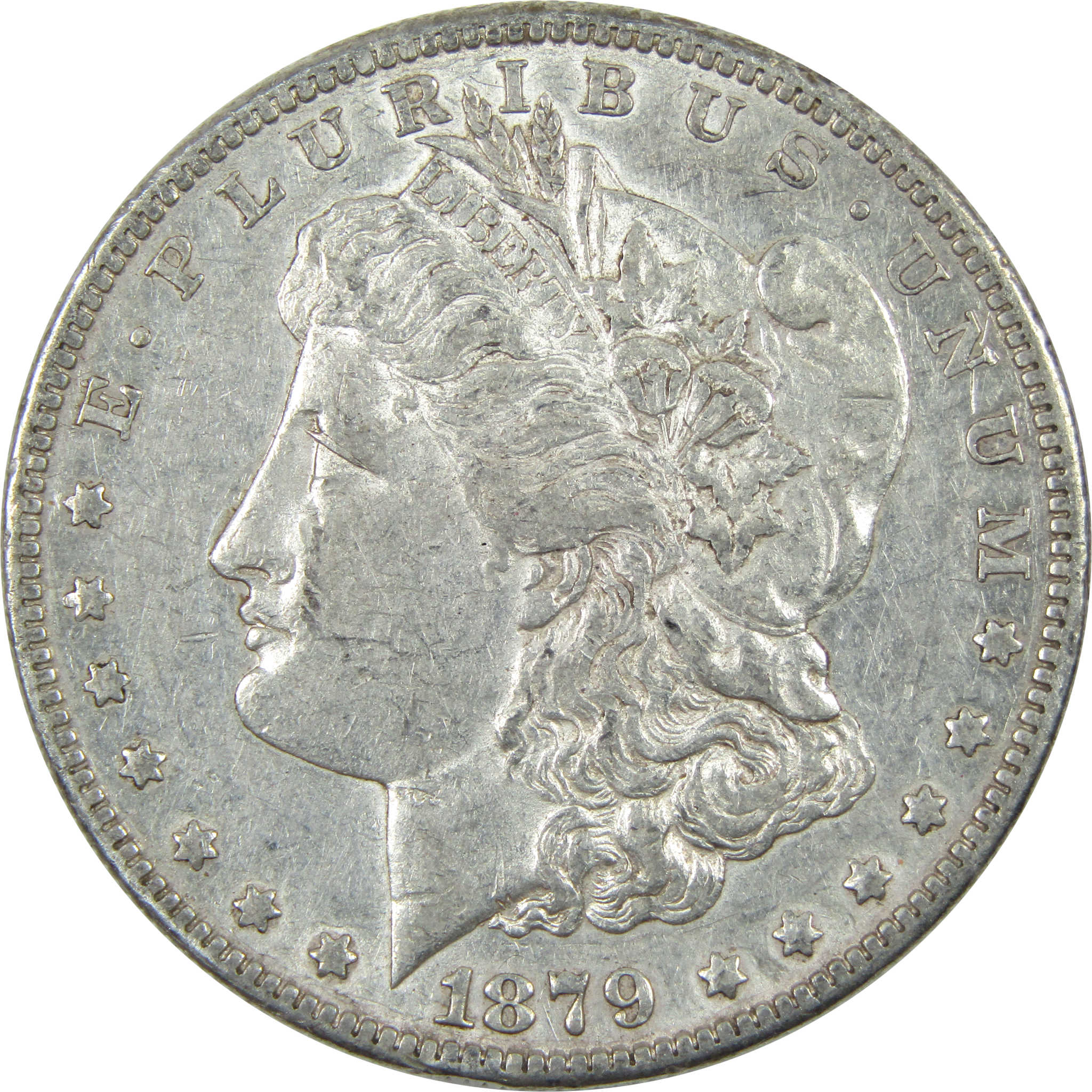 1879 S Rev 78 Morgan Dollar XF EF Extremely Fine Silver $1 SKU:I14076 - Morgan coin - Morgan silver dollar - Morgan silver dollar for sale - Profile Coins &amp; Collectibles