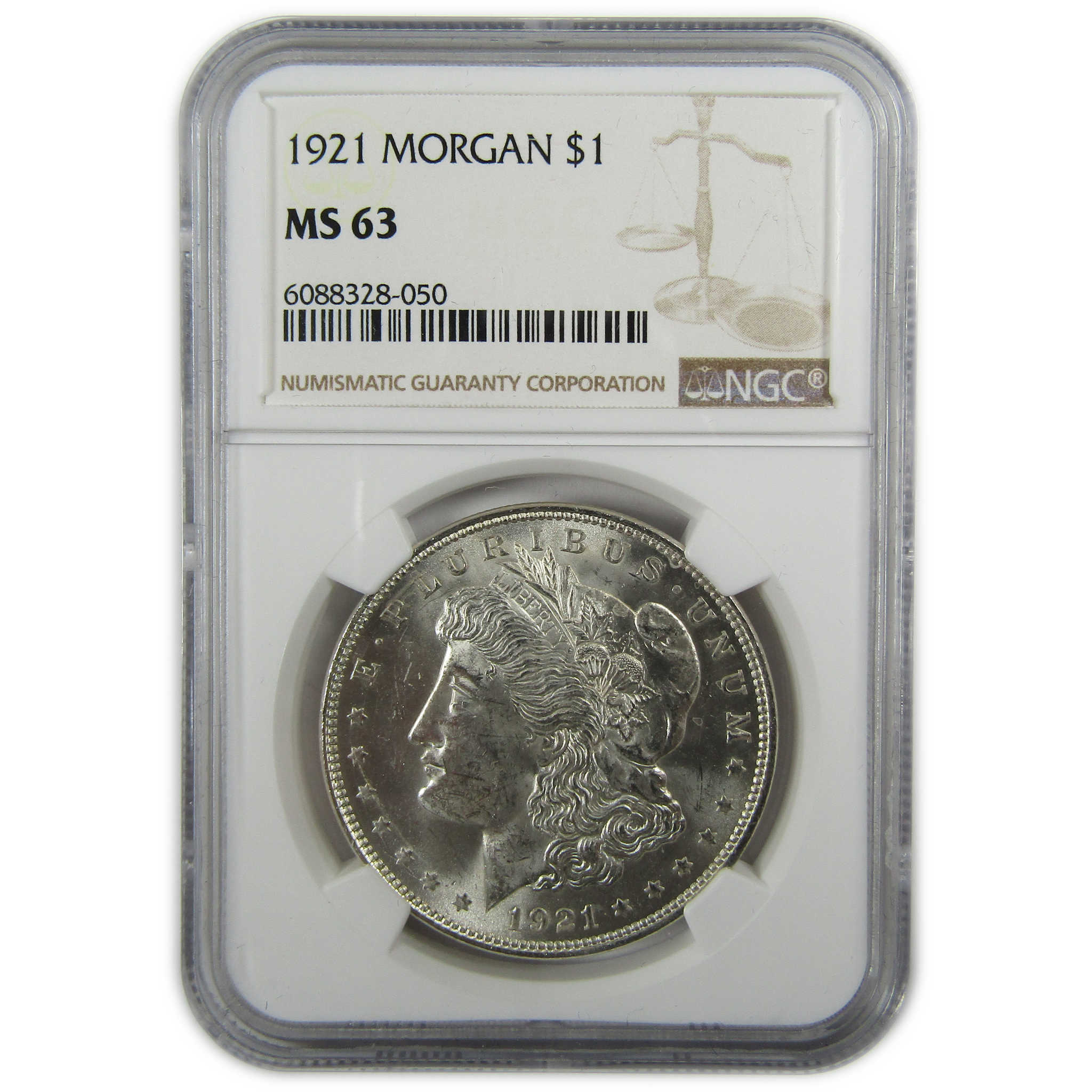 1921 Morgan Silver Dollar MS 63 NGC Uncirculated $1 Coin SKU:CP352 - Morgan coin - Morgan silver dollar - Morgan silver dollar for sale - Profile Coins &amp; Collectibles