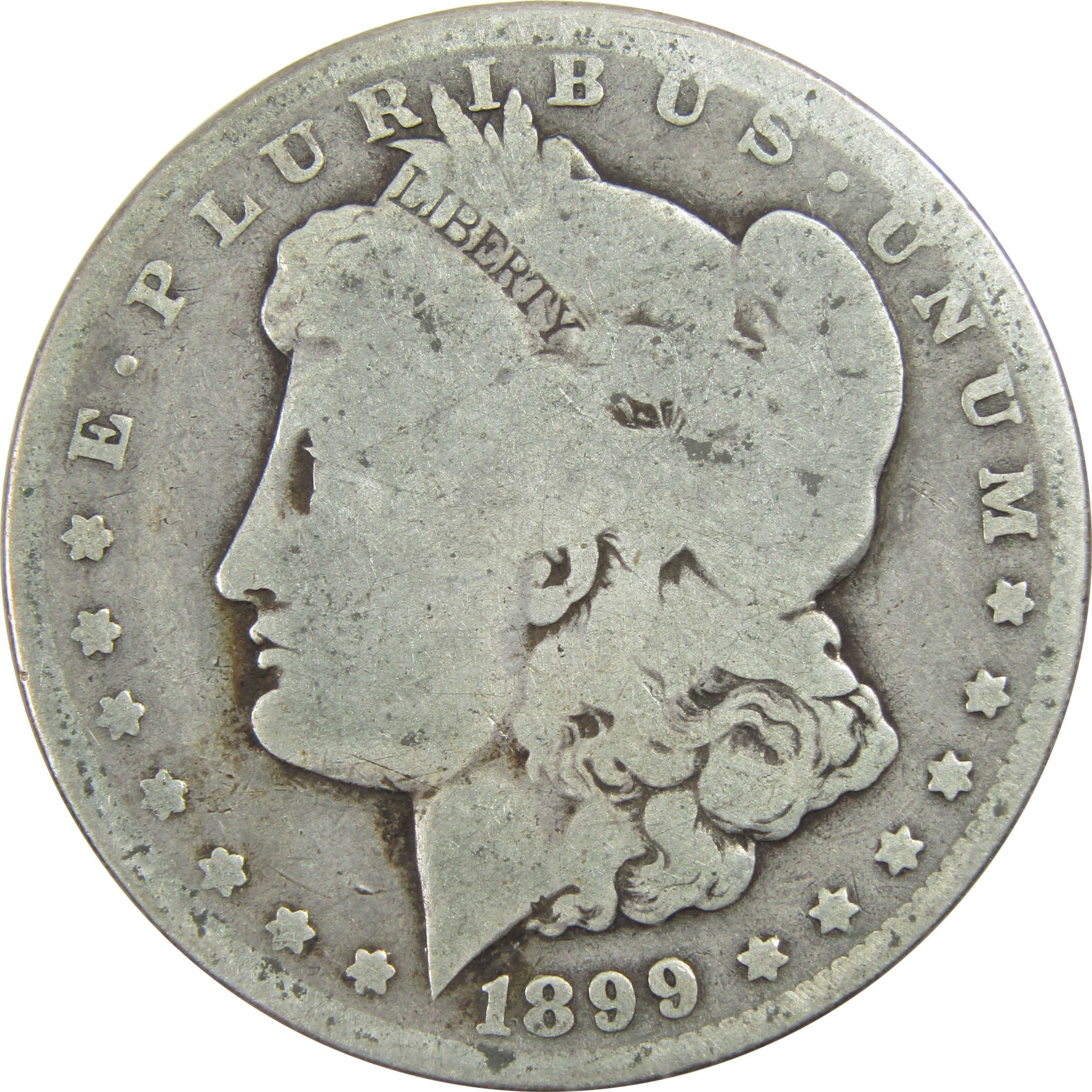 1899 O Micro O Morgan Dollar AG About Good Silver $1 Coin SKU:I13614