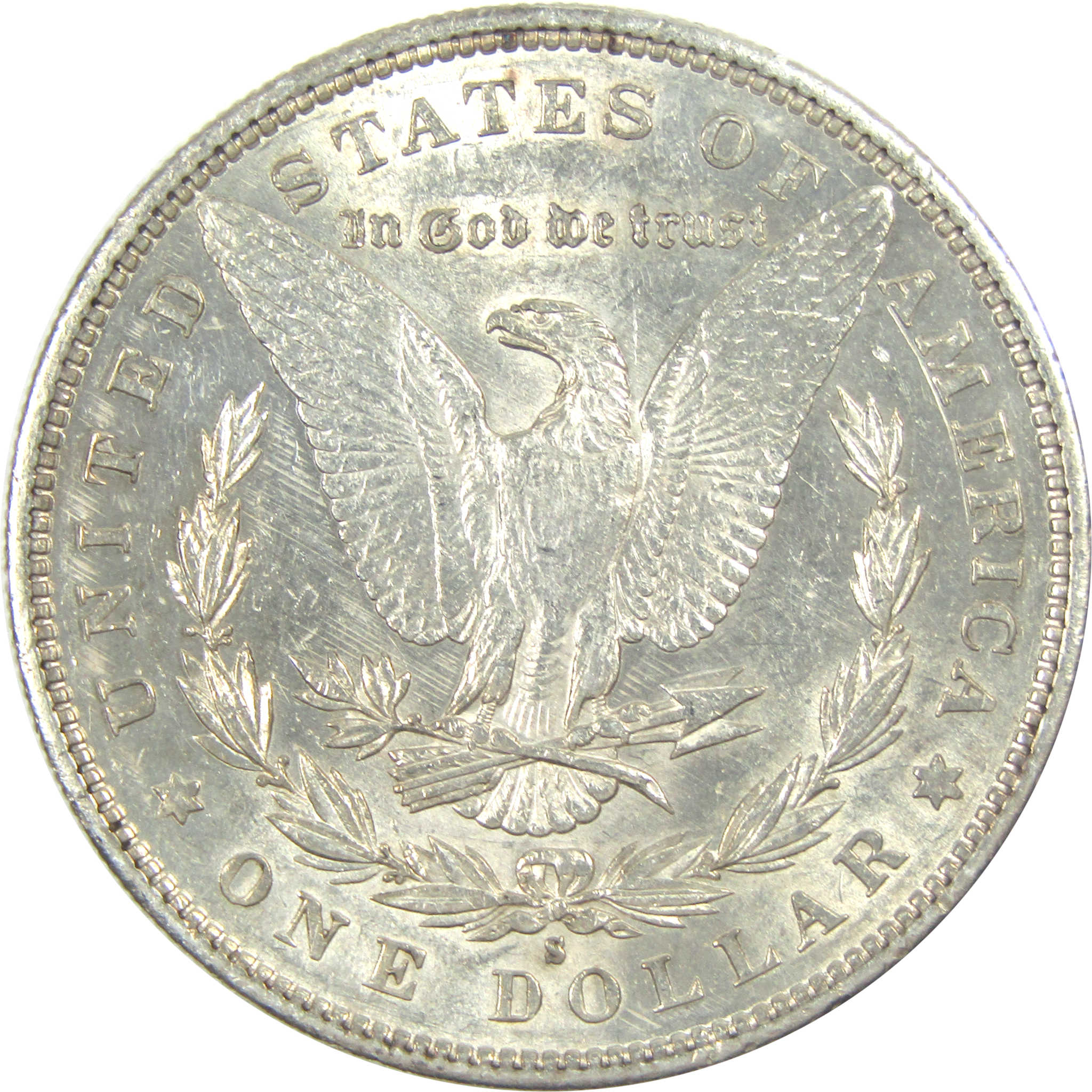 1890 S Morgan Dollar AU About Uncirculated Silver $1 Coin SKU:I15587 - Morgan coin - Morgan silver dollar - Morgan silver dollar for sale - Profile Coins &amp; Collectibles