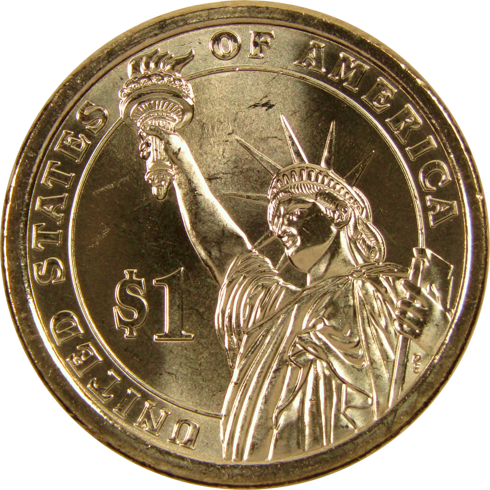 2008 D Martin Van Buren Presidential Dollar BU Uncirculated $1 Coin