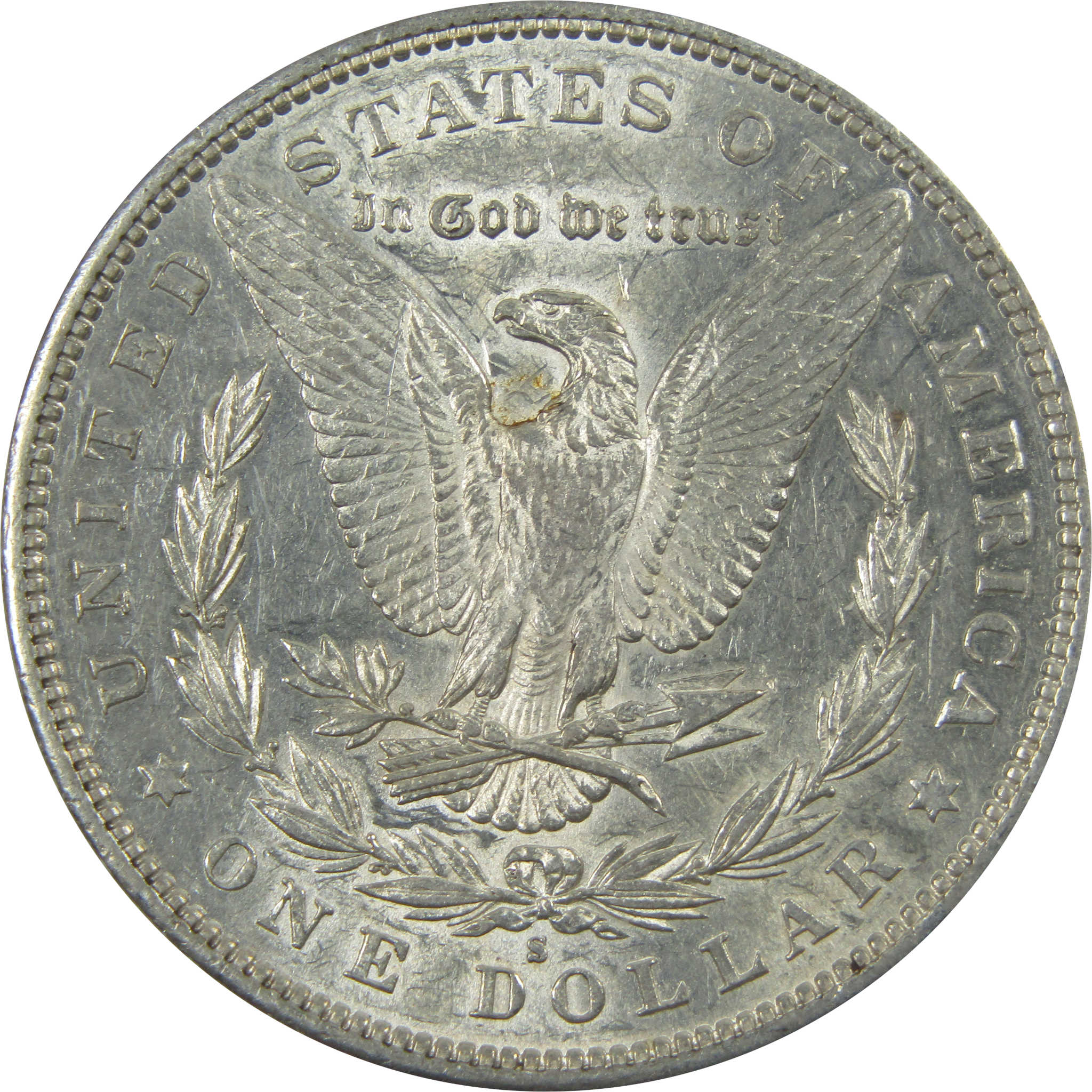 1890 S Morgan Dollar AU About Uncirculated Silver $1 Coin SKU:I15482 - Morgan coin - Morgan silver dollar - Morgan silver dollar for sale - Profile Coins &amp; Collectibles