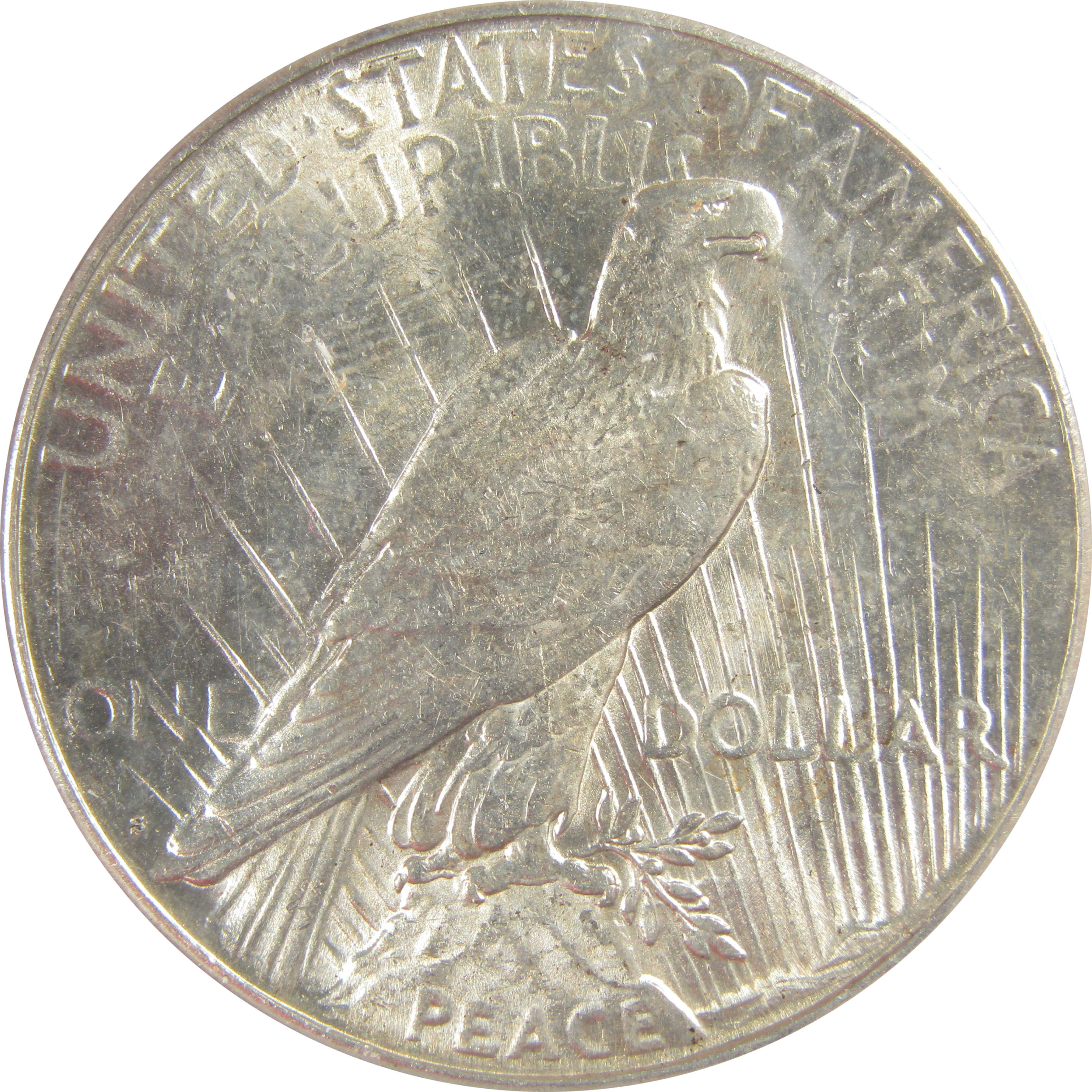 1923 S Peace Dollar AU 58 ANACS Silver $1 Coin SKU:I20942