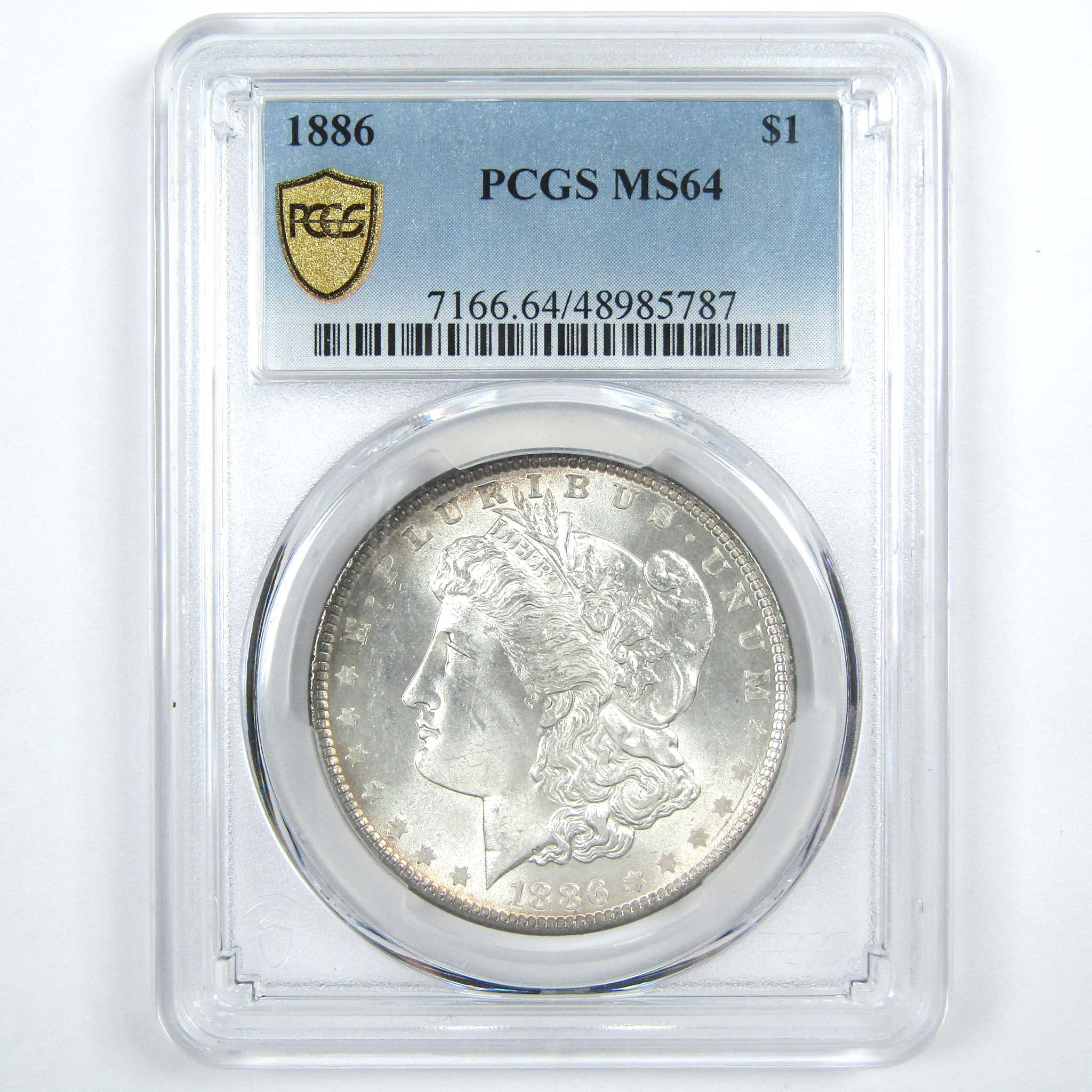 1886 Morgan Dollar MS 64 PCGS Silver $1 Uncirculated Coin SKU:I14287 - Morgan coin - Morgan silver dollar - Morgan silver dollar for sale - Profile Coins &amp; Collectibles