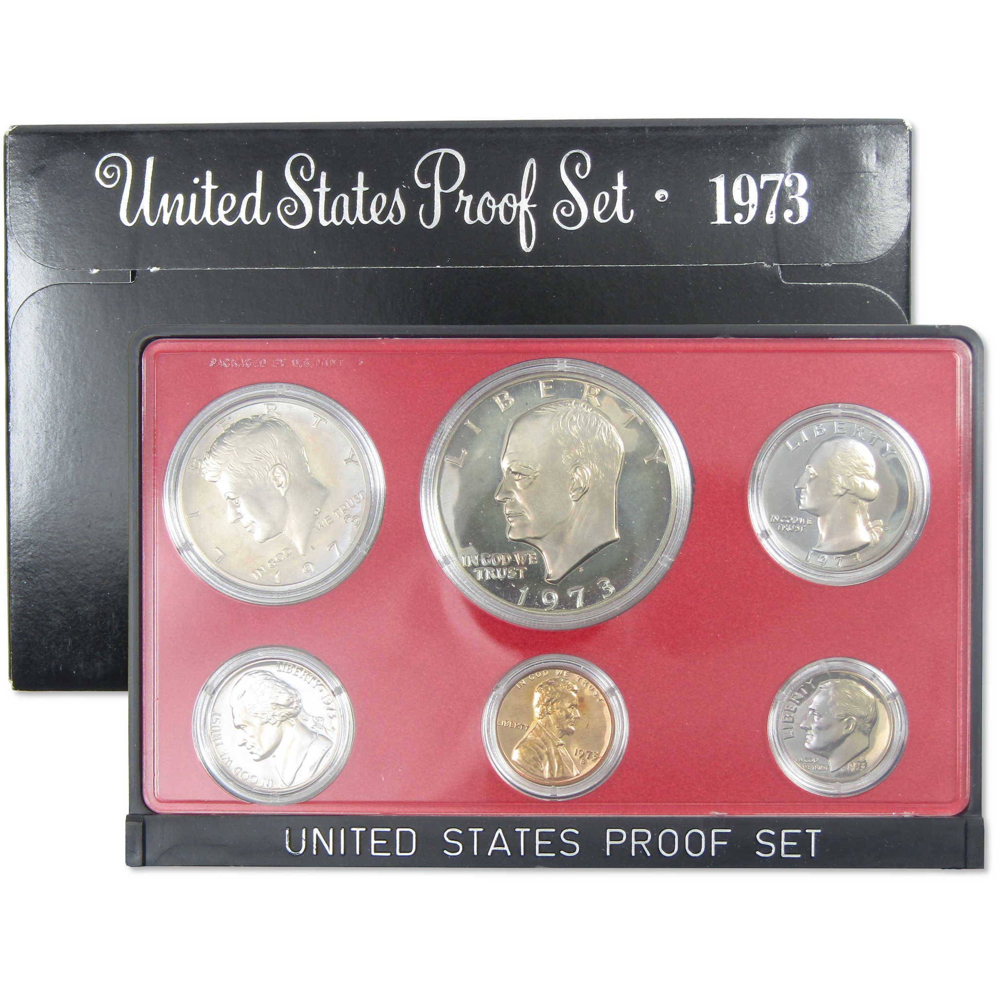 1973 Clad Proof Set U.S. Mint Original Government Packaging OGP
