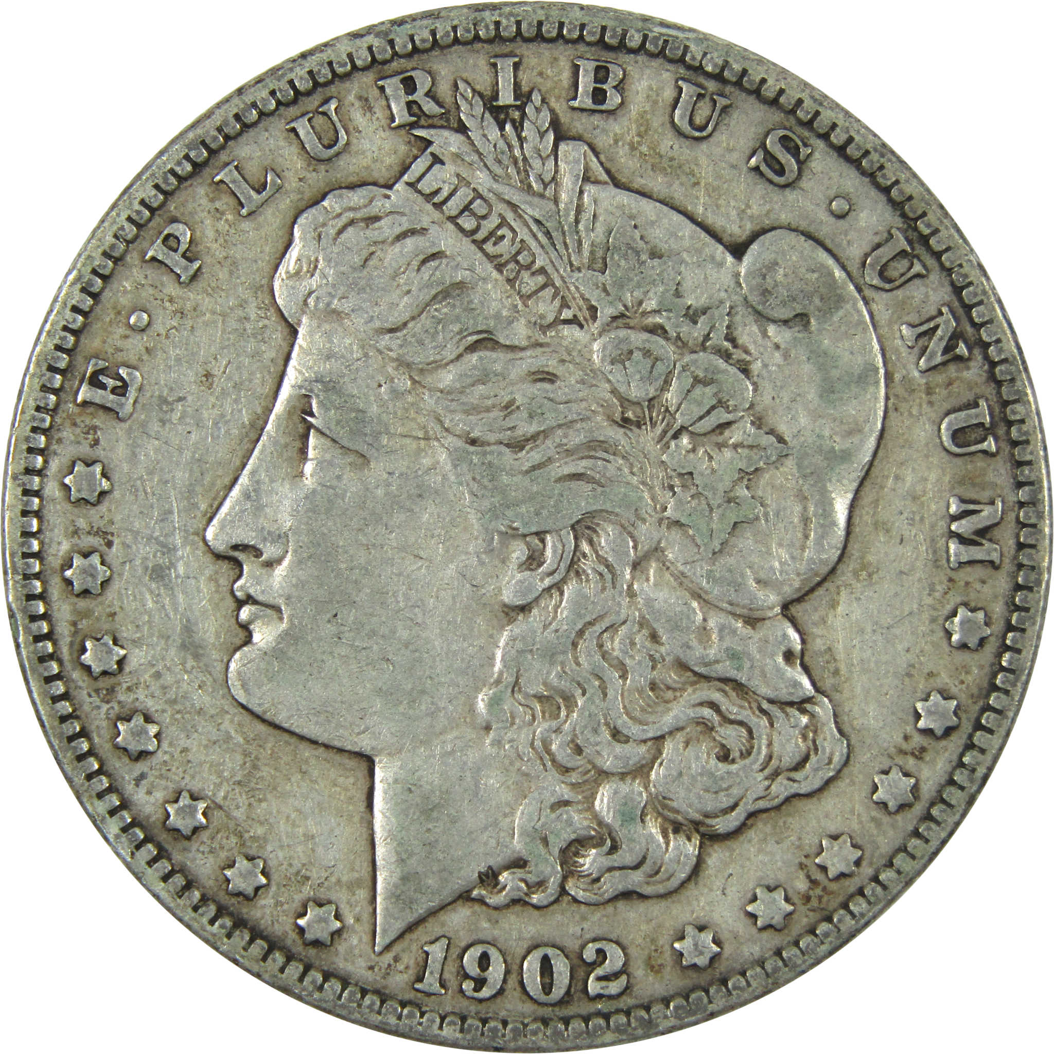 1902 Morgan Dollar VF Very Fine Silver $1 Coin SKU:I14624 - Morgan coin - Morgan silver dollar - Morgan silver dollar for sale - Profile Coins &amp; Collectibles