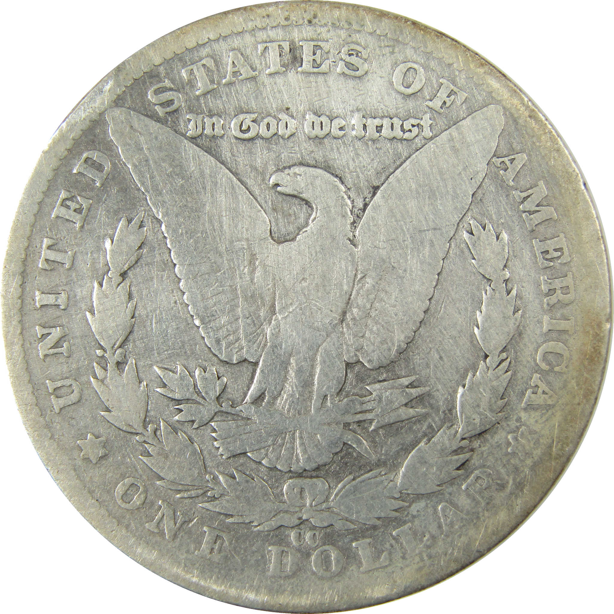 1881 CC Morgan Silver Dollar VG Very Good Details $1 Coin SKU:CP1589