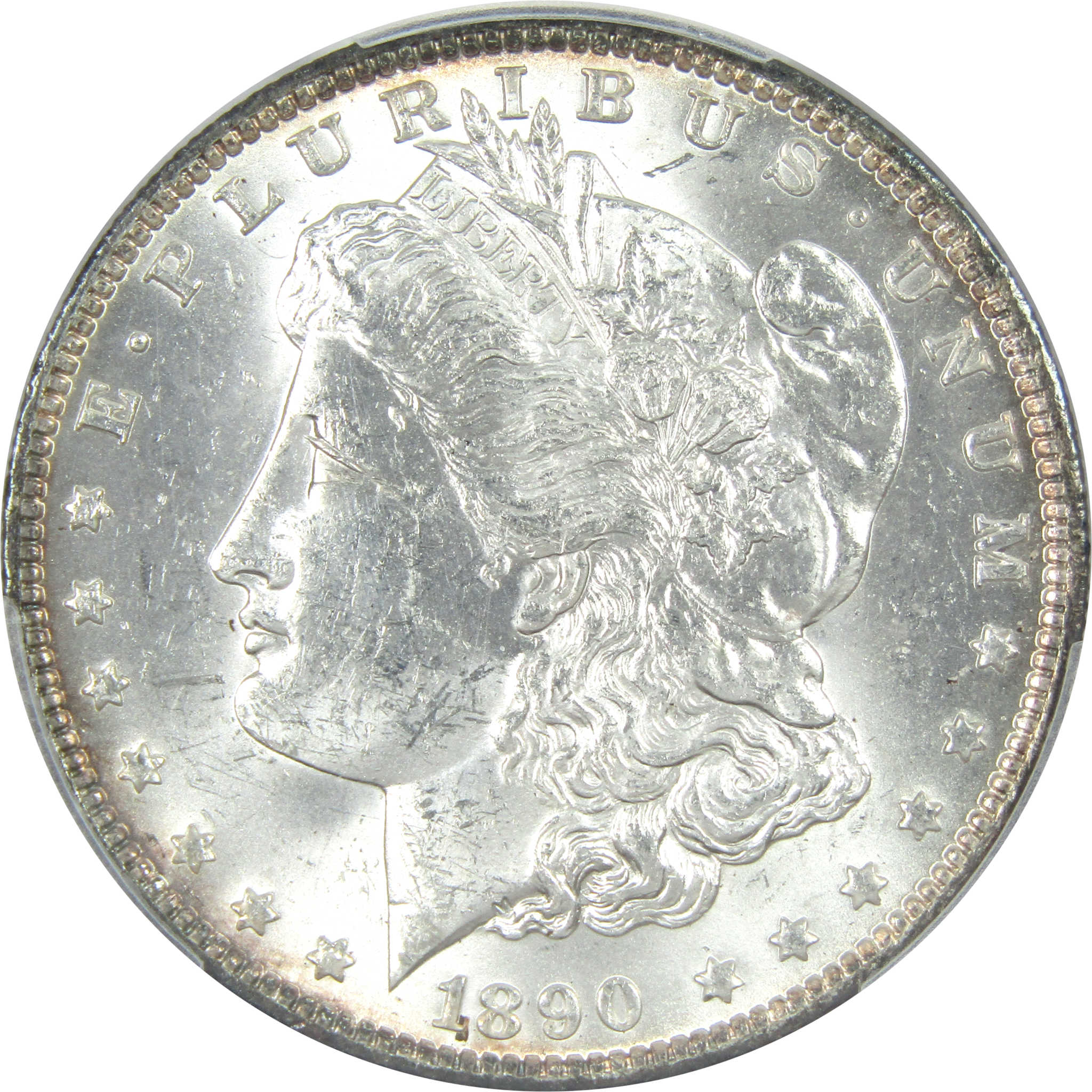 1890 O Morgan Dollar MS 62 PCGS Silver $1 Uncirculated Coin SKU:I14289 - Morgan coin - Morgan silver dollar - Morgan silver dollar for sale - Profile Coins &amp; Collectibles