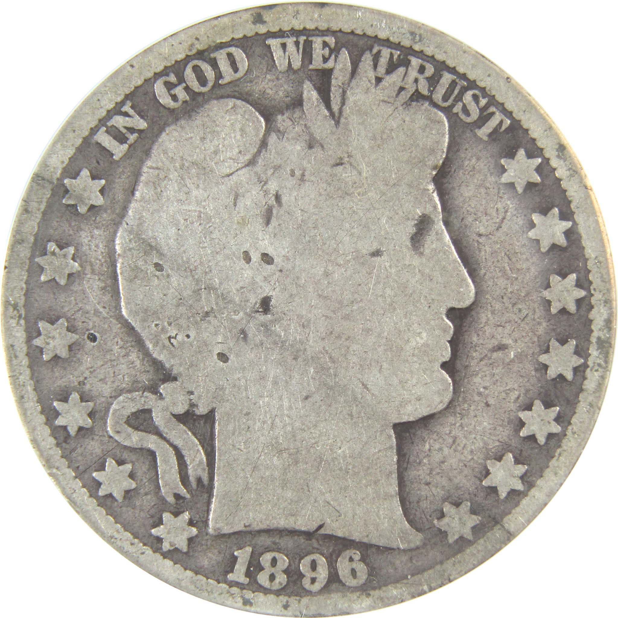 1896 O Barber Half Dollar FR 2 ANACS Silver 50c Coin SKU:I16345