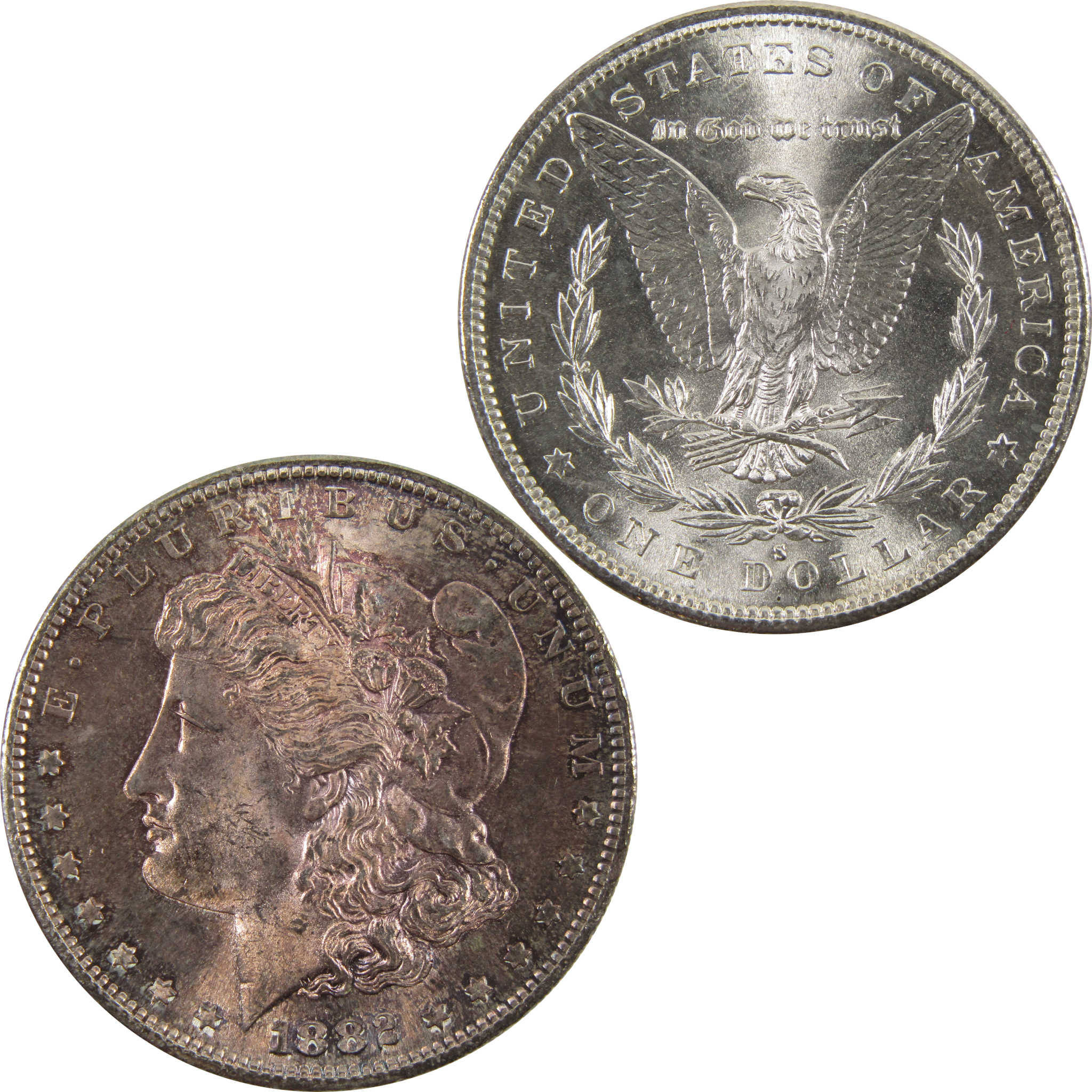 Morgan Silver Dollar Uncirculated 1882-S