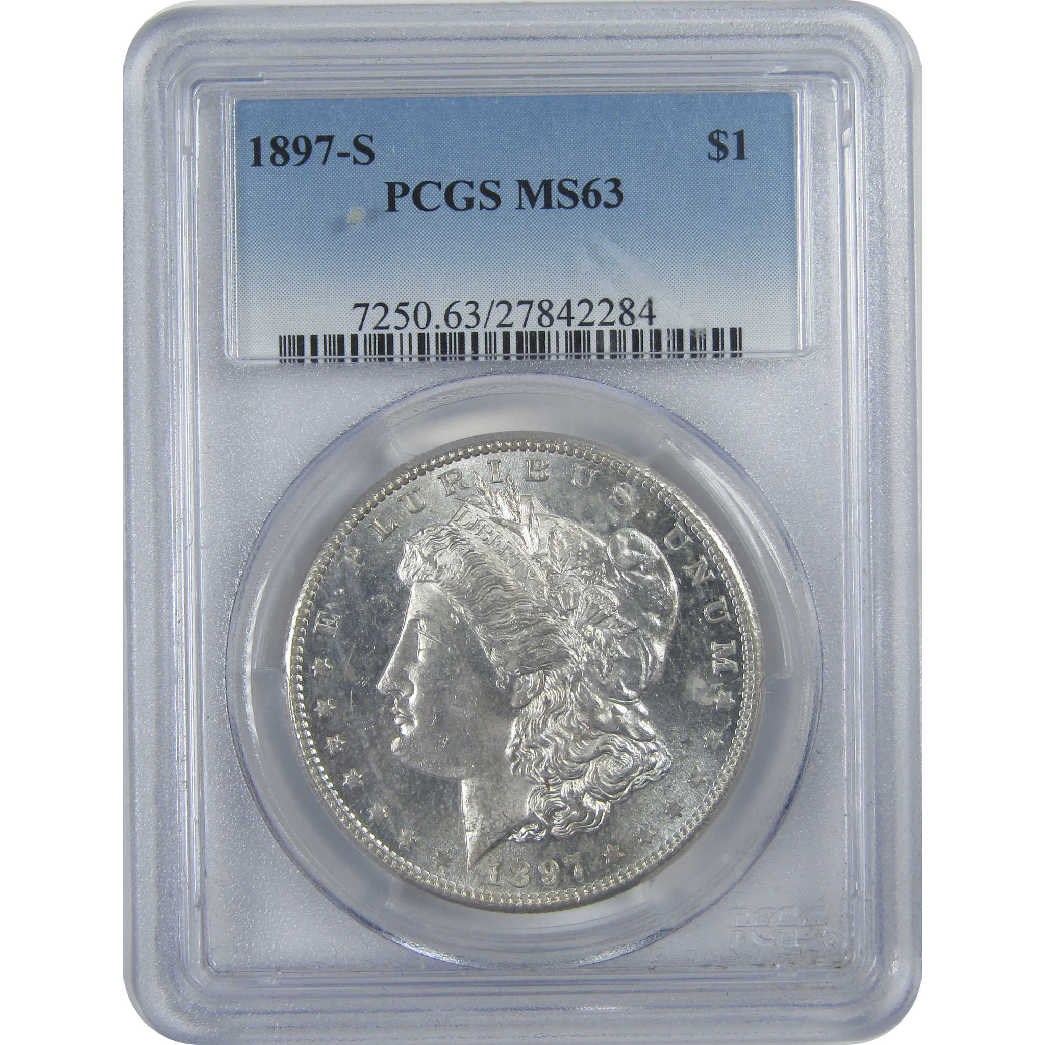 1897 S Morgan Dollar MS 63 PCGS Silver $1 Uncirculated Coin SKU:I15819 - Morgan coin - Morgan silver dollar - Morgan silver dollar for sale - Profile Coins &amp; Collectibles