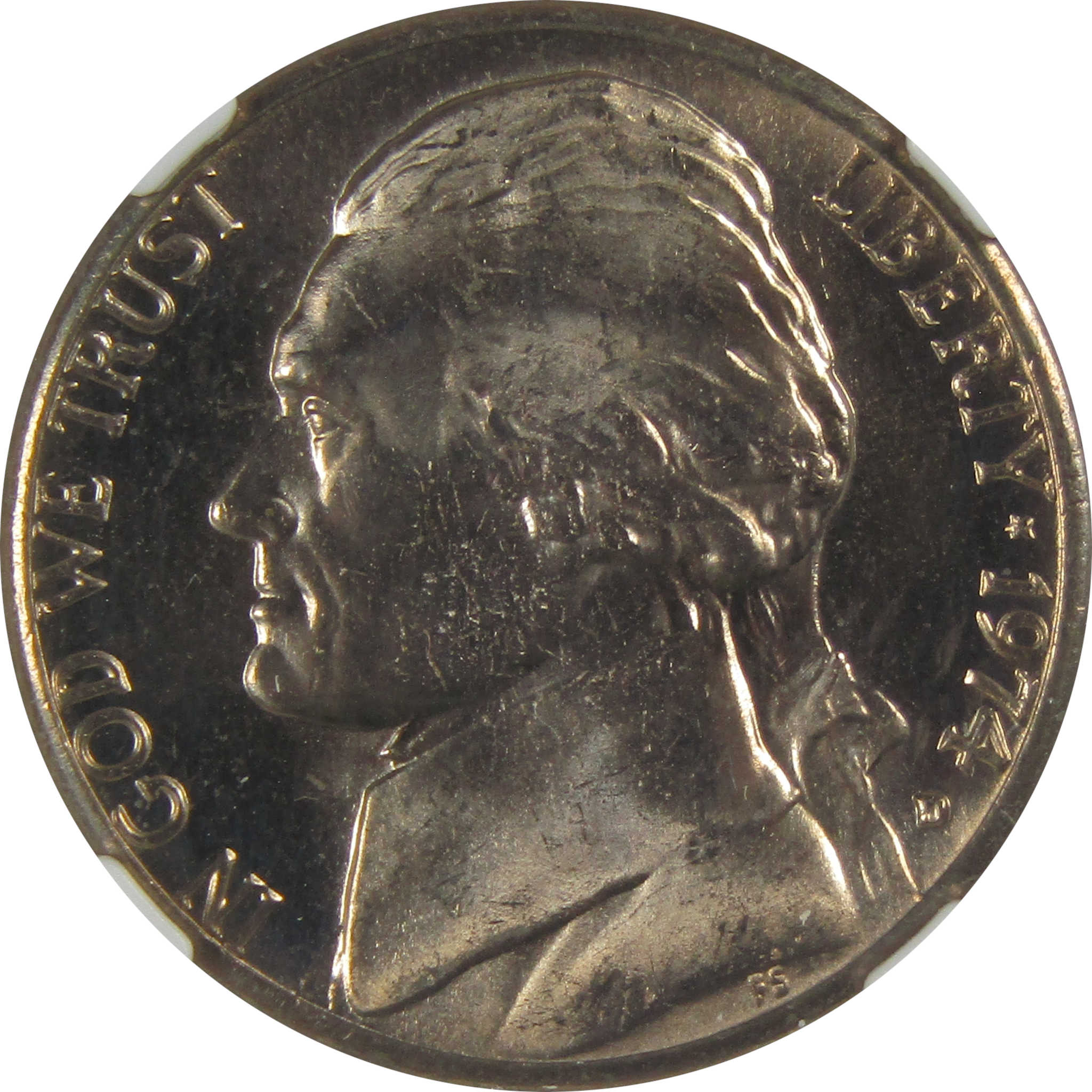 1974 D Jefferson Nickel MS 66 NGC Original Bag Fragment SKU:I23493