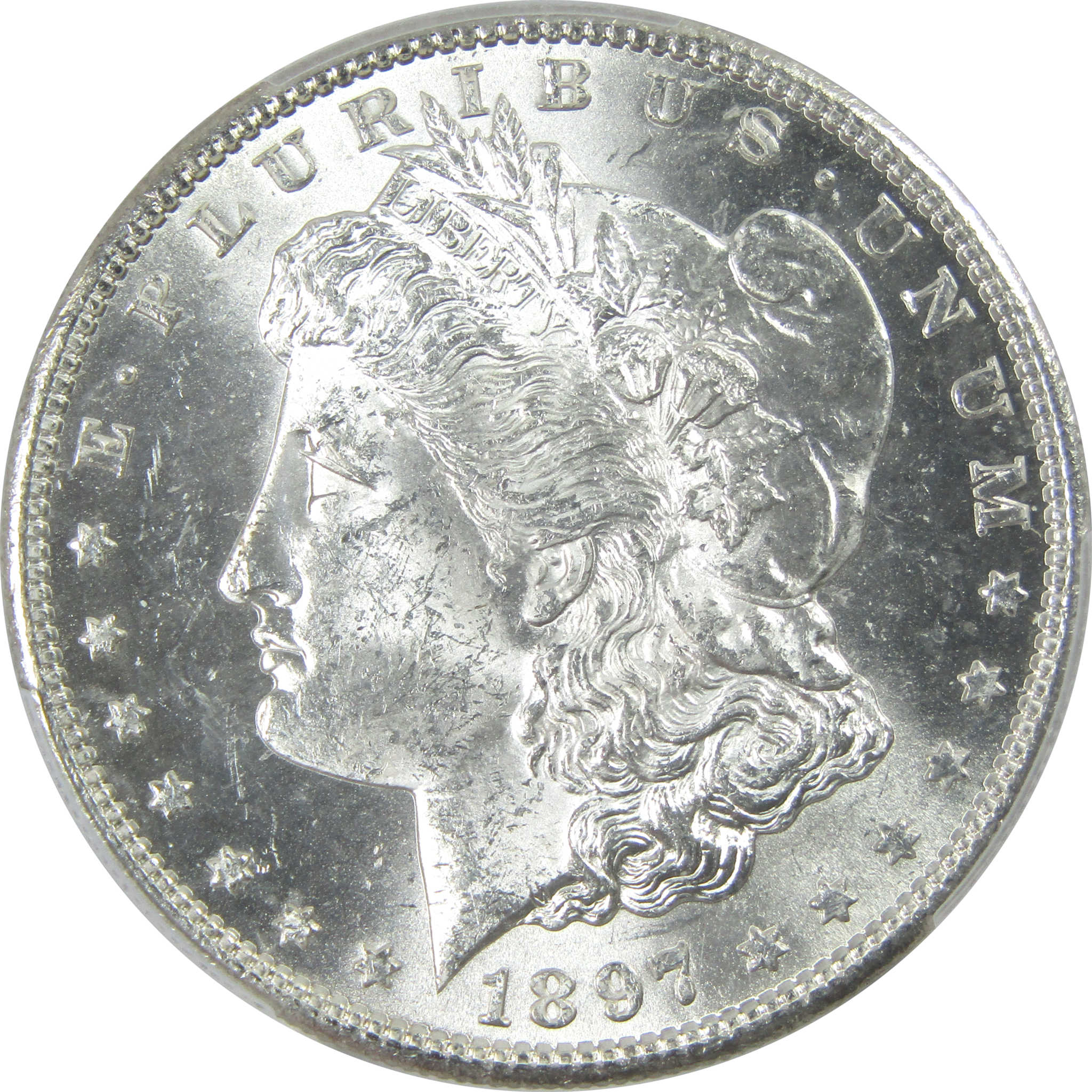 1897 S Morgan Dollar MS 63 PCGS Silver $1 Uncirculated Coin SKU:I13920 - Morgan coin - Morgan silver dollar - Morgan silver dollar for sale - Profile Coins &amp; Collectibles