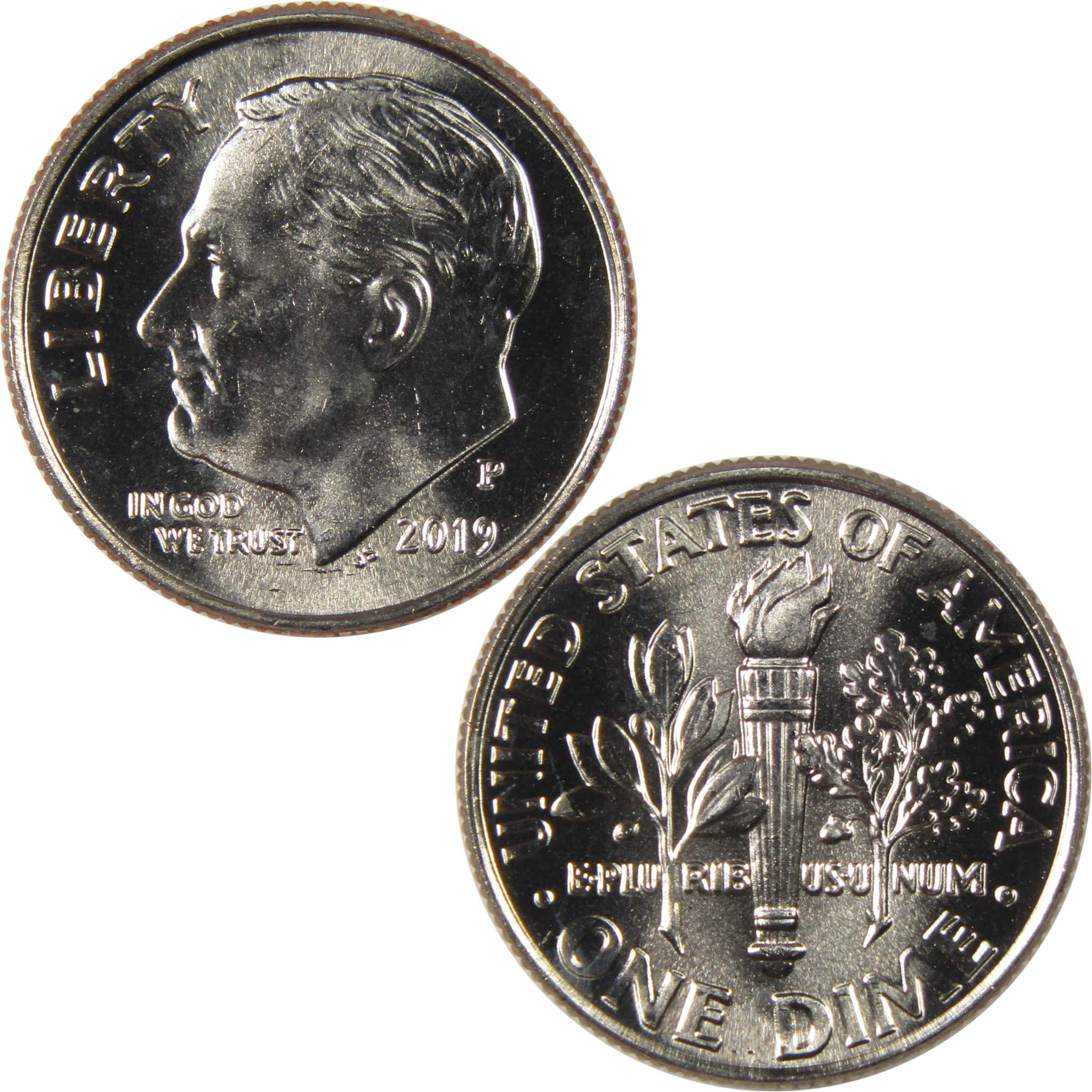 2019 P Roosevelt Dime BU Uncirculated Clad 10c Coin