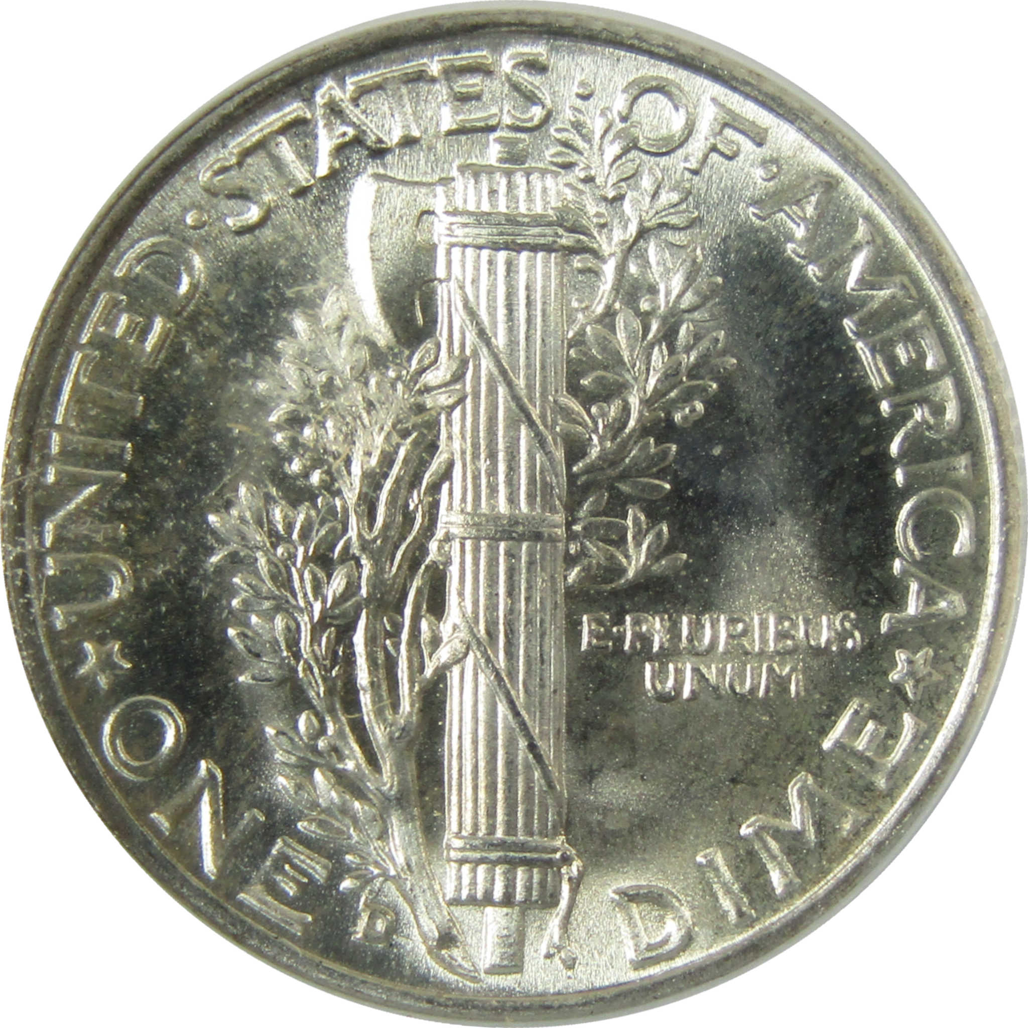 1939 D/D Mercury Silver Dime MS 67 FSB ANACS Uncirculated SKU:I28297