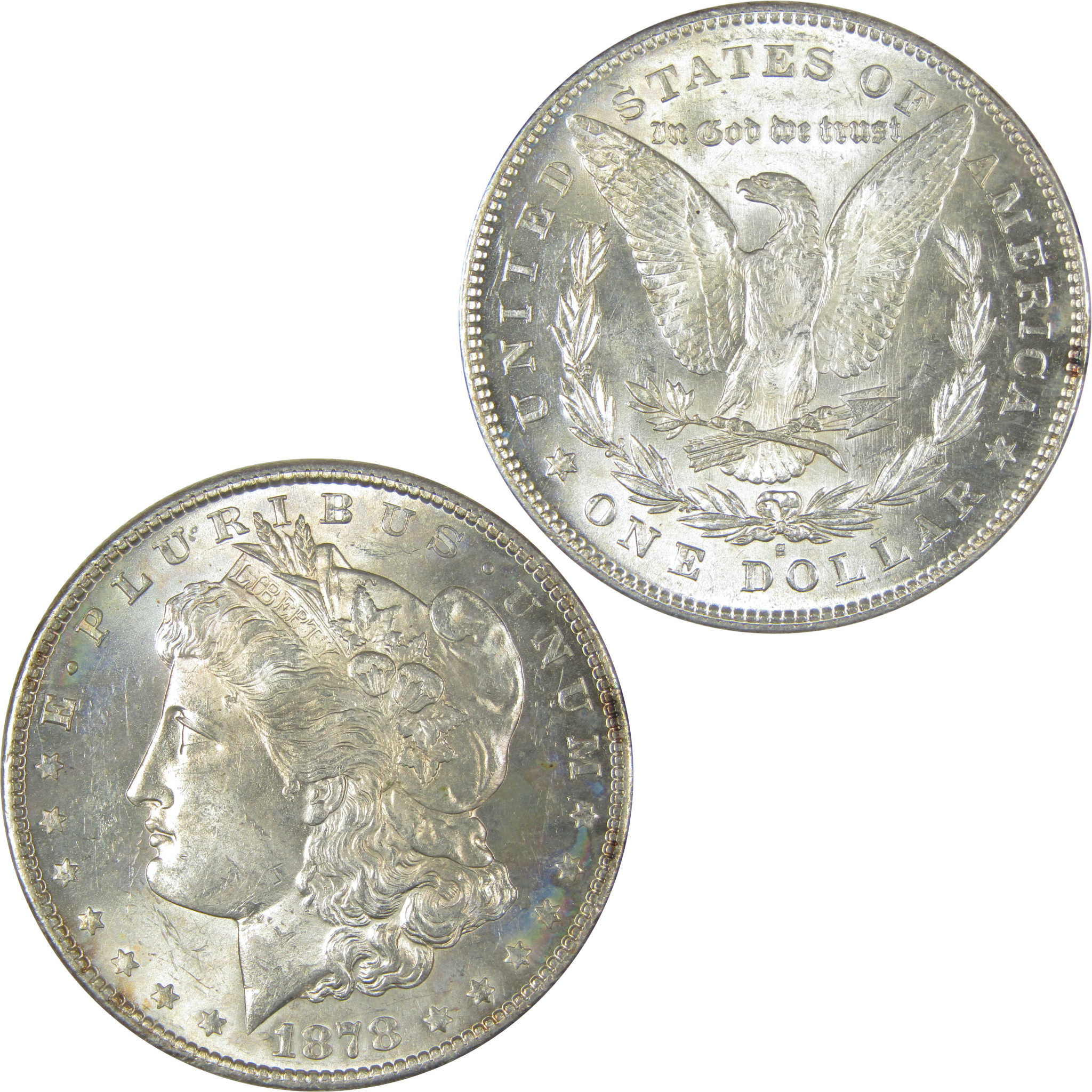 1878 S Morgan Dollar Uncirculated Silver $1 Coin SKU:I22549 - Morgan coin - Morgan silver dollar - Morgan silver dollar for sale - Profile Coins &amp; Collectibles