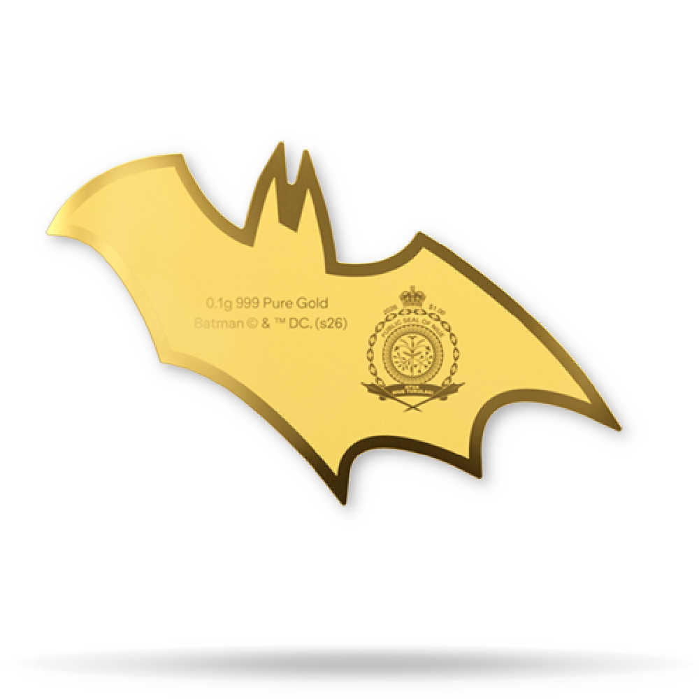 2026 Niue $1 Batman's Emblem Gold Proof Coin Collectible SKU:OPC271