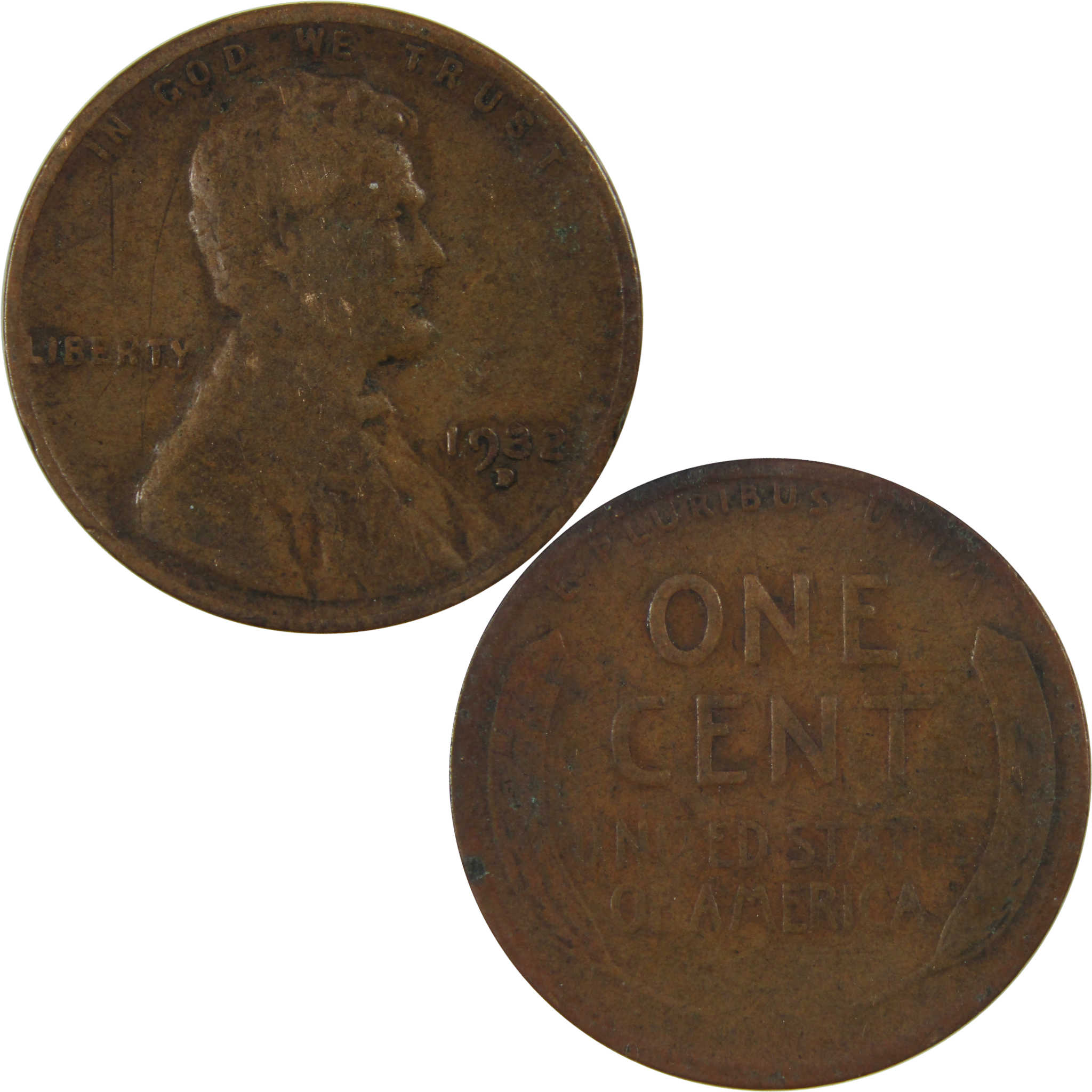 1932 D Lincoln Wheat Cent VG Very Good Penny 1c Coin SKU:I27129