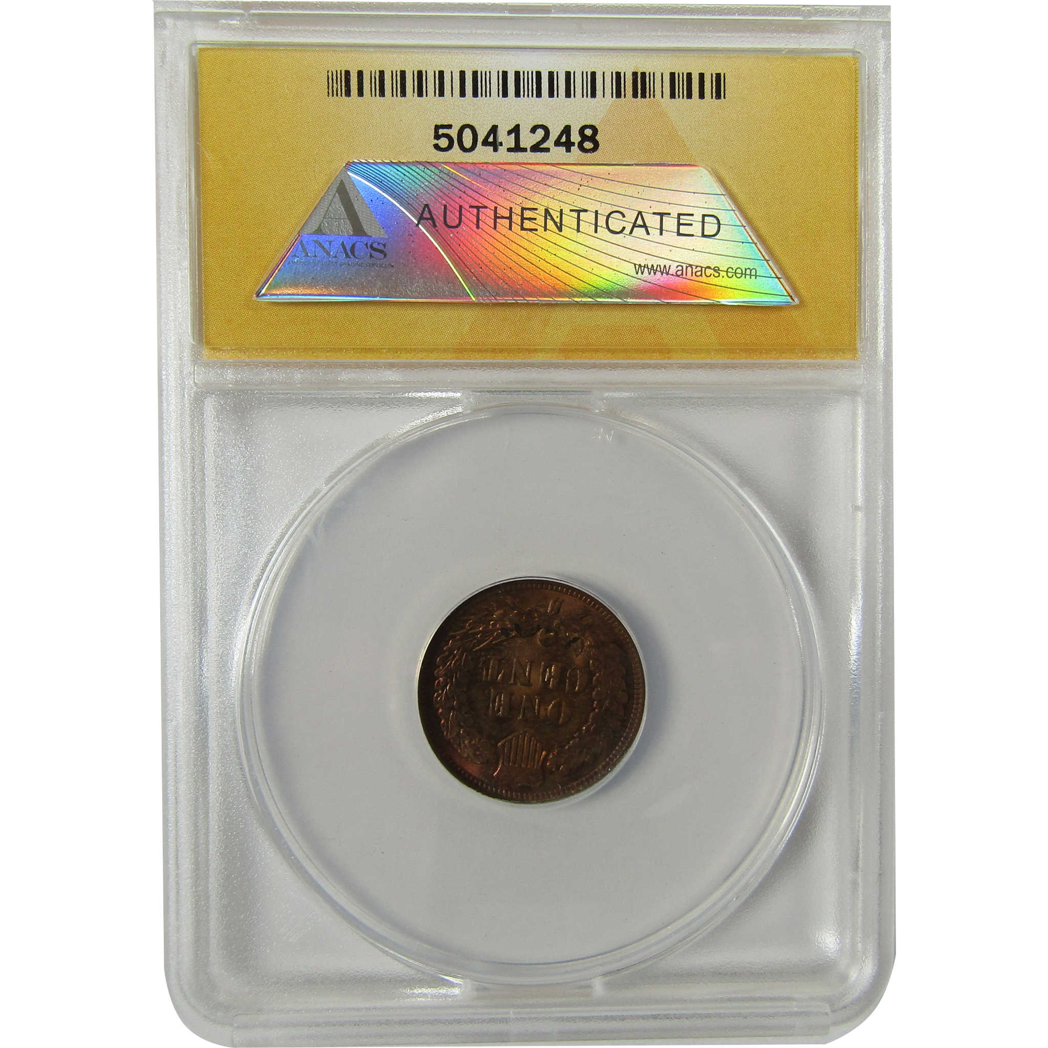 1906 Indian Head Cent MS 63 RB ANACS Uncirculated Penny SKU:I28411