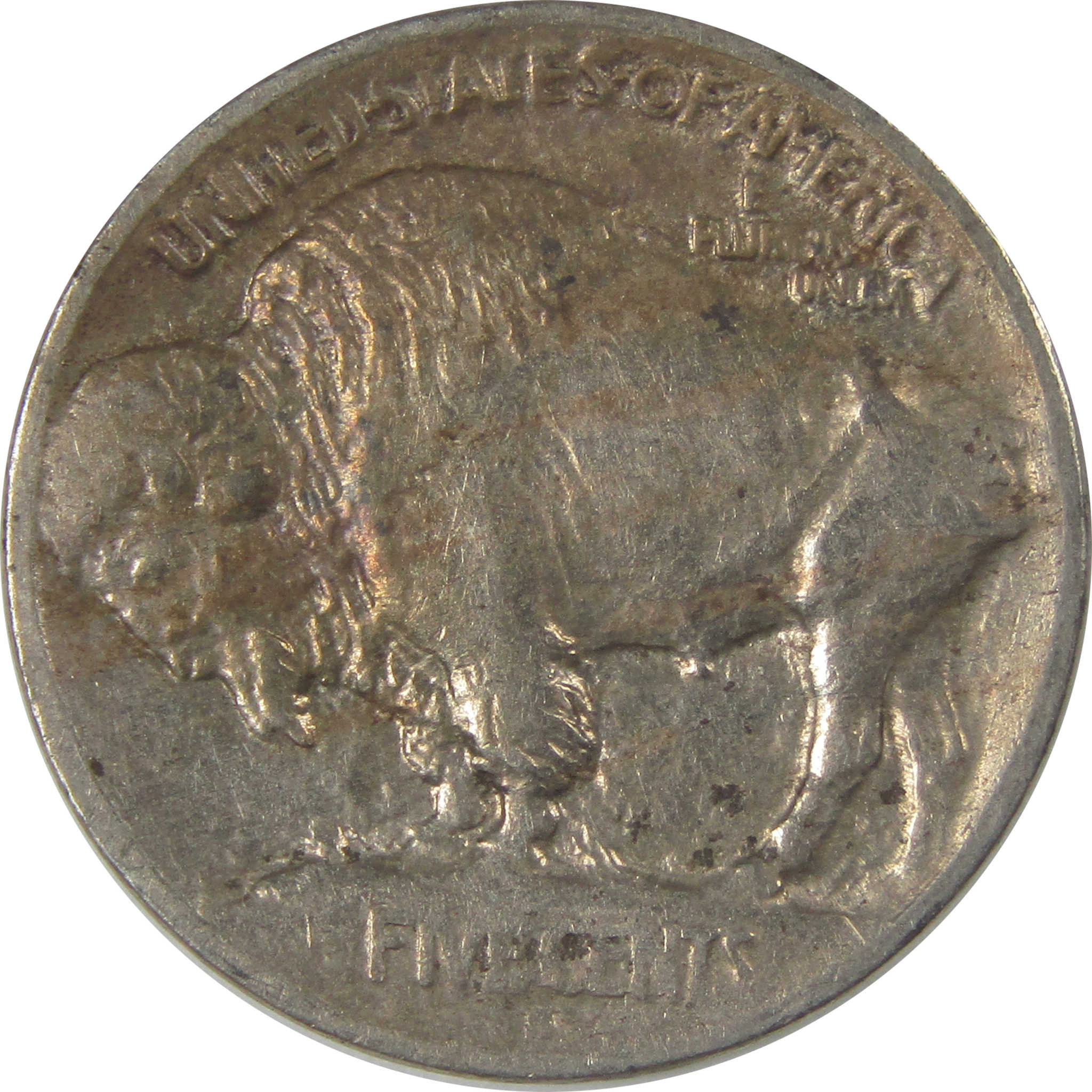 1913 S Type 1 Buffalo Nickel VF Very Fine Details 5c Coin SKU:I22882