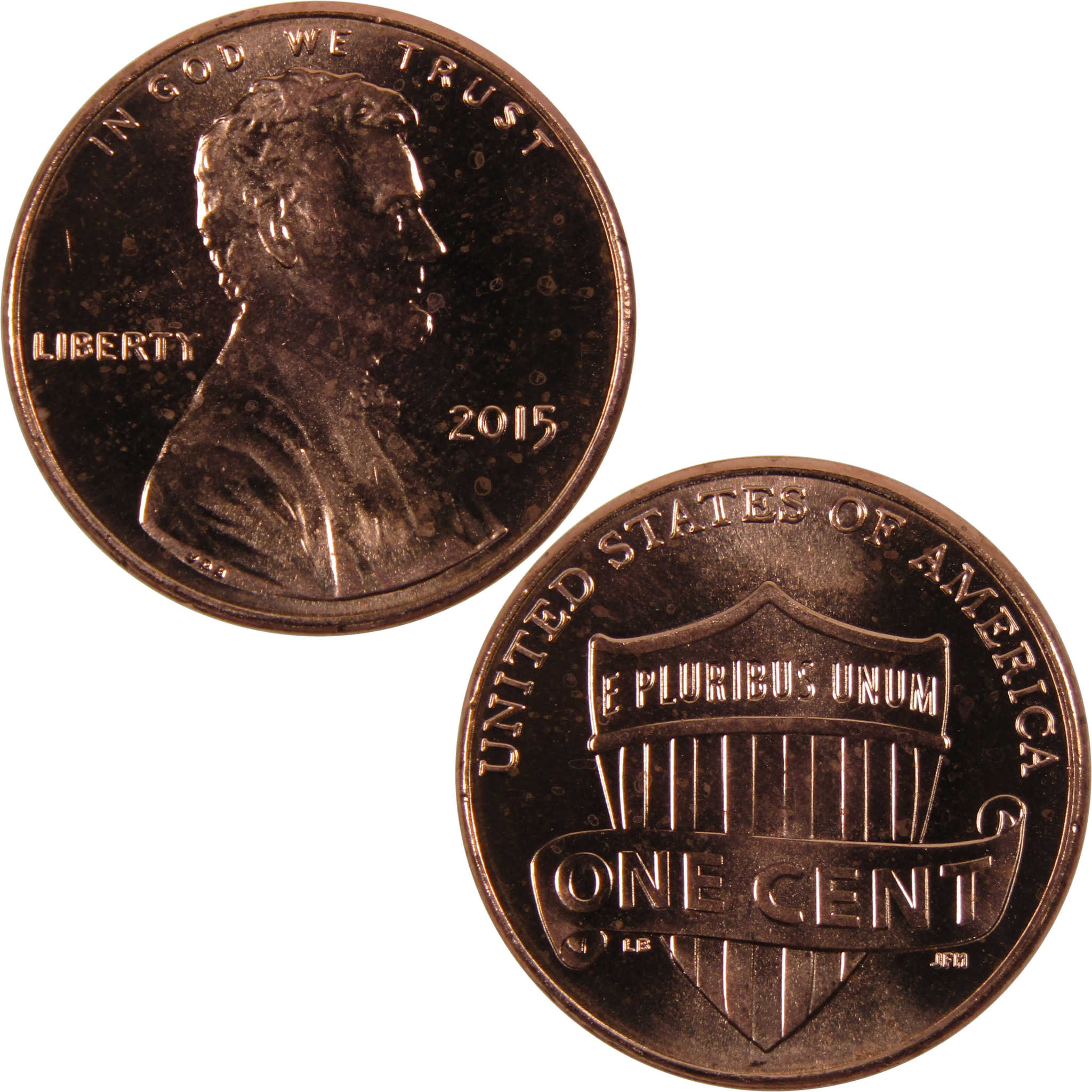 2015 Lincoln Shield Cent BU Uncirculated Penny 1c Coin