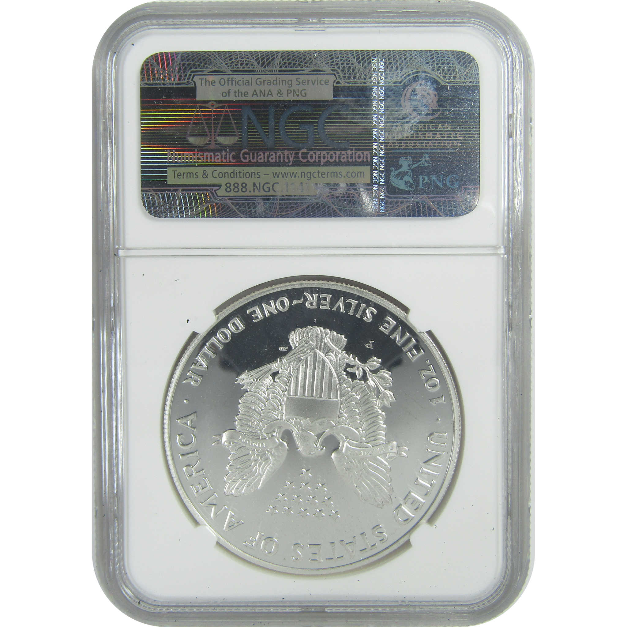 1993 P American Silver Eagle PF 69 UCAM NGC Proof $1 SKU:CPC9459