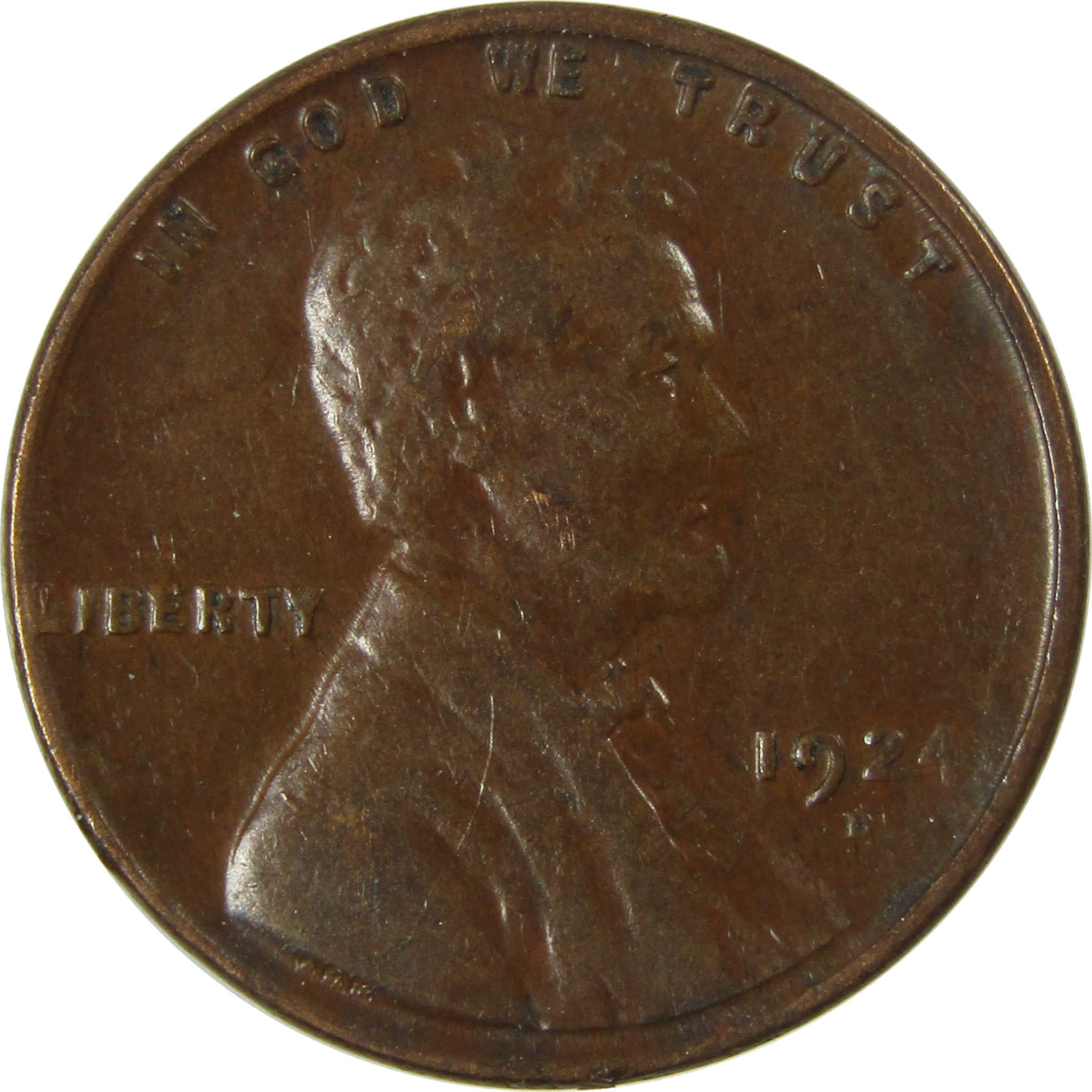 1924 D Lincoln Wheat Cent VF Very Fine Penny 1c Coin SKU:I27654