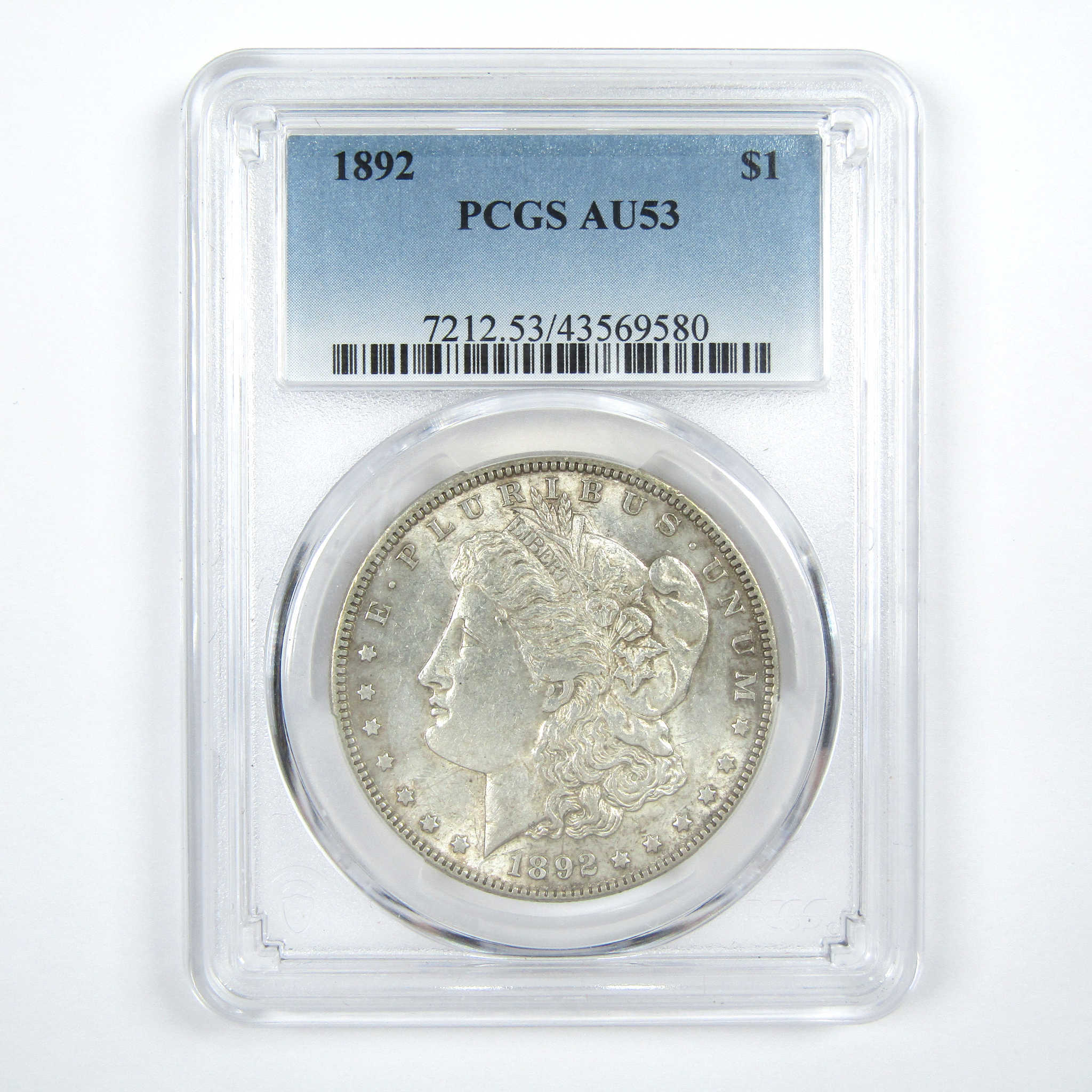 1892 Morgan Dollar AU 53 PCGS Silver $1 Coin SKU:I14306 - Morgan coin - Morgan silver dollar - Morgan silver dollar for sale - Profile Coins &amp; Collectibles