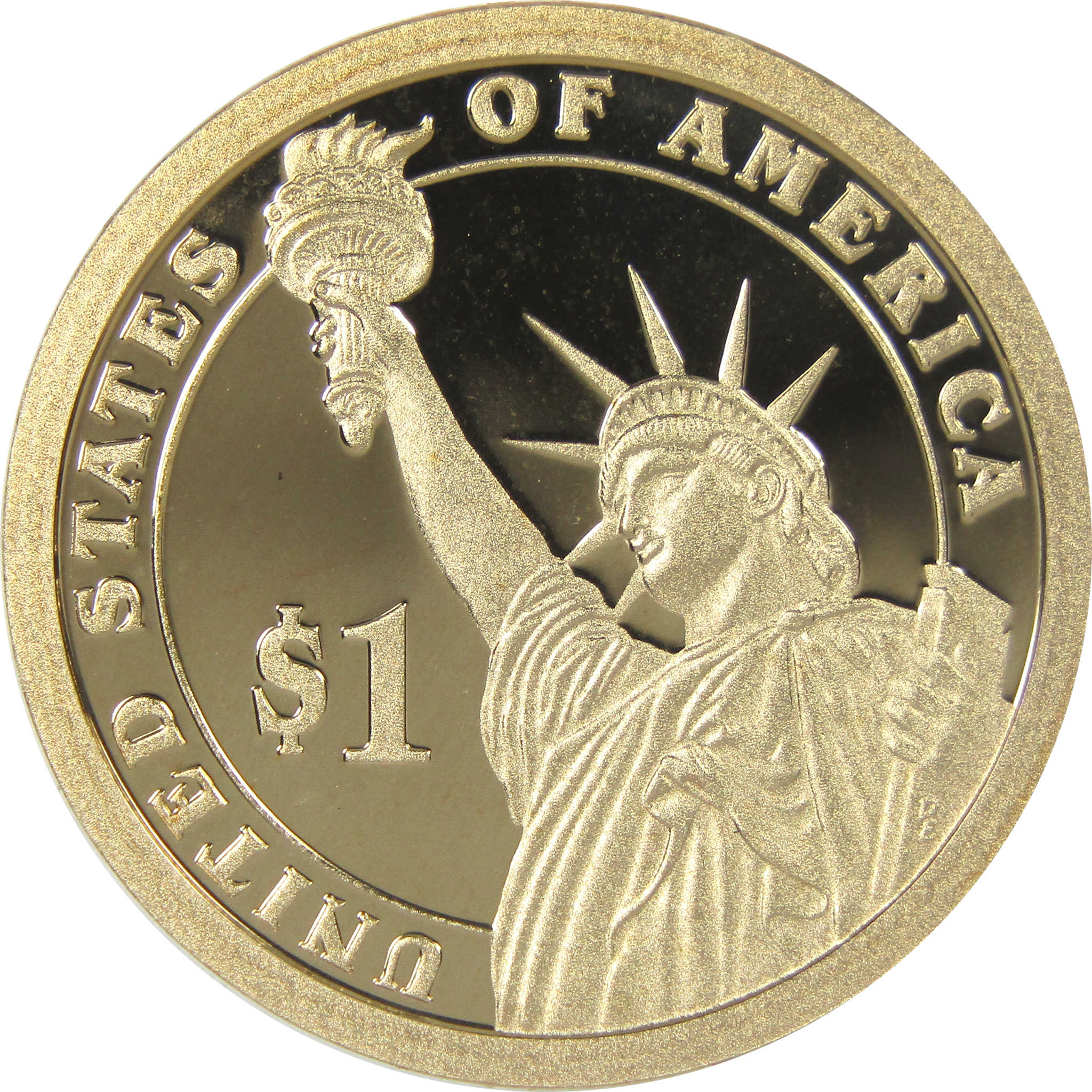 2012 S Benjamin Harrison Presidential Dollar Choice Proof $1 Coin