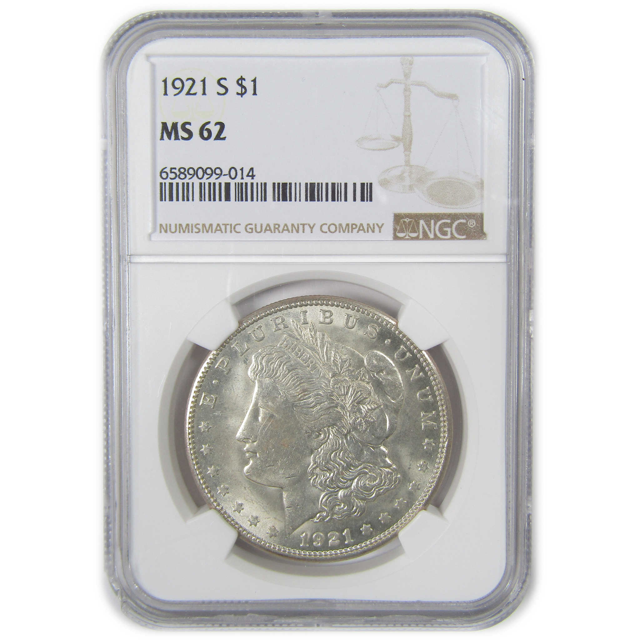 1921 S Morgan Dollar MS 62 NGC Silver Uncirculated $1 Coin SKU:I23373 - Morgan coin - Morgan silver dollar - Morgan silver dollar for sale - Profile Coins &amp; Collectibles