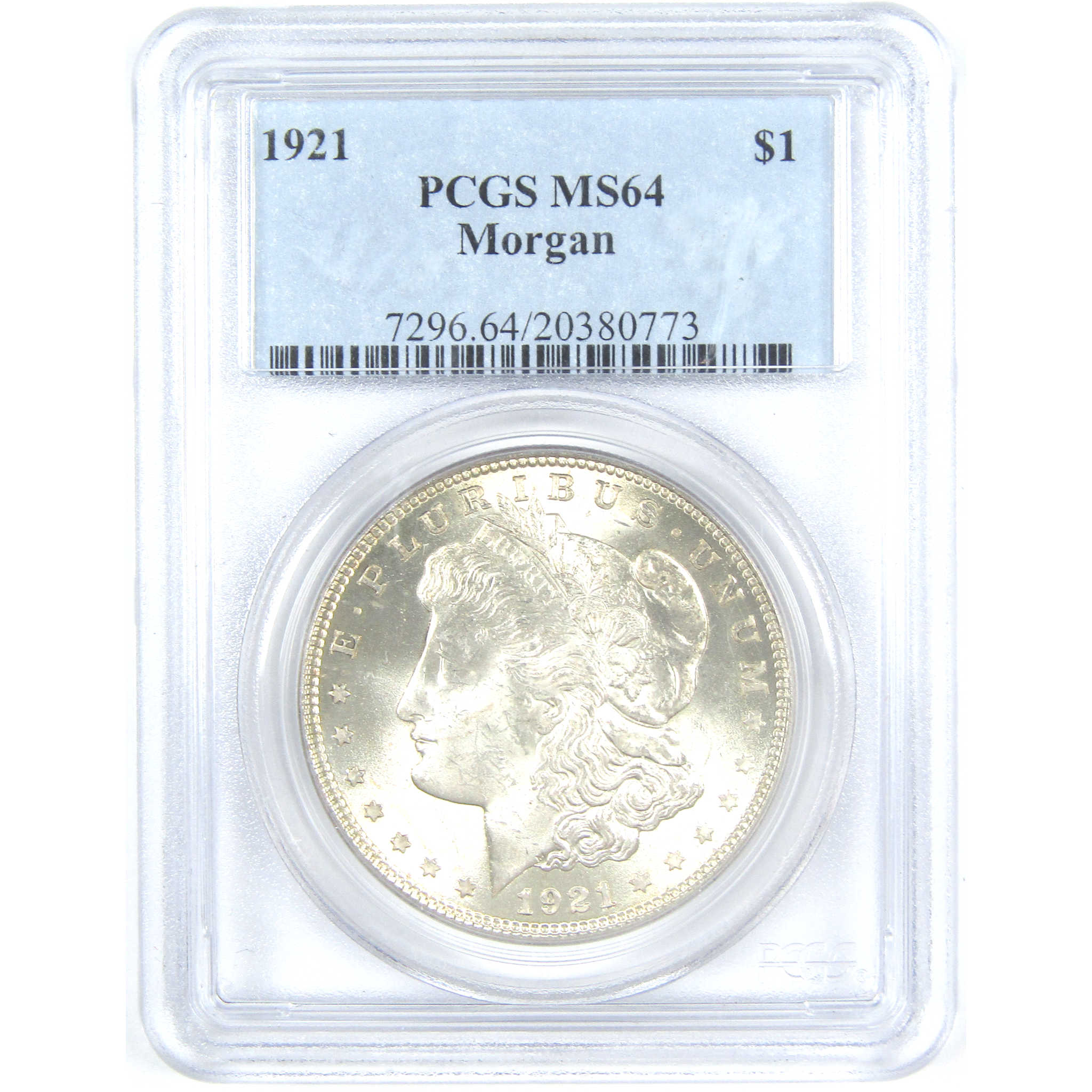 1921 Morgan Dollar MS 64 PCGS Silver $1 Uncirculated Coin SKU:I15286 - Morgan coin - Morgan silver dollar - Morgan silver dollar for sale - Profile Coins &amp; Collectibles